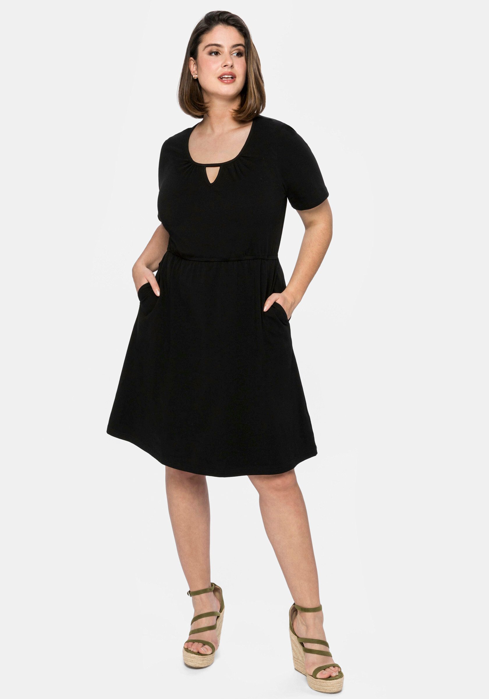 Sheego Jerseykleid Jerseykleid günstig online kaufen