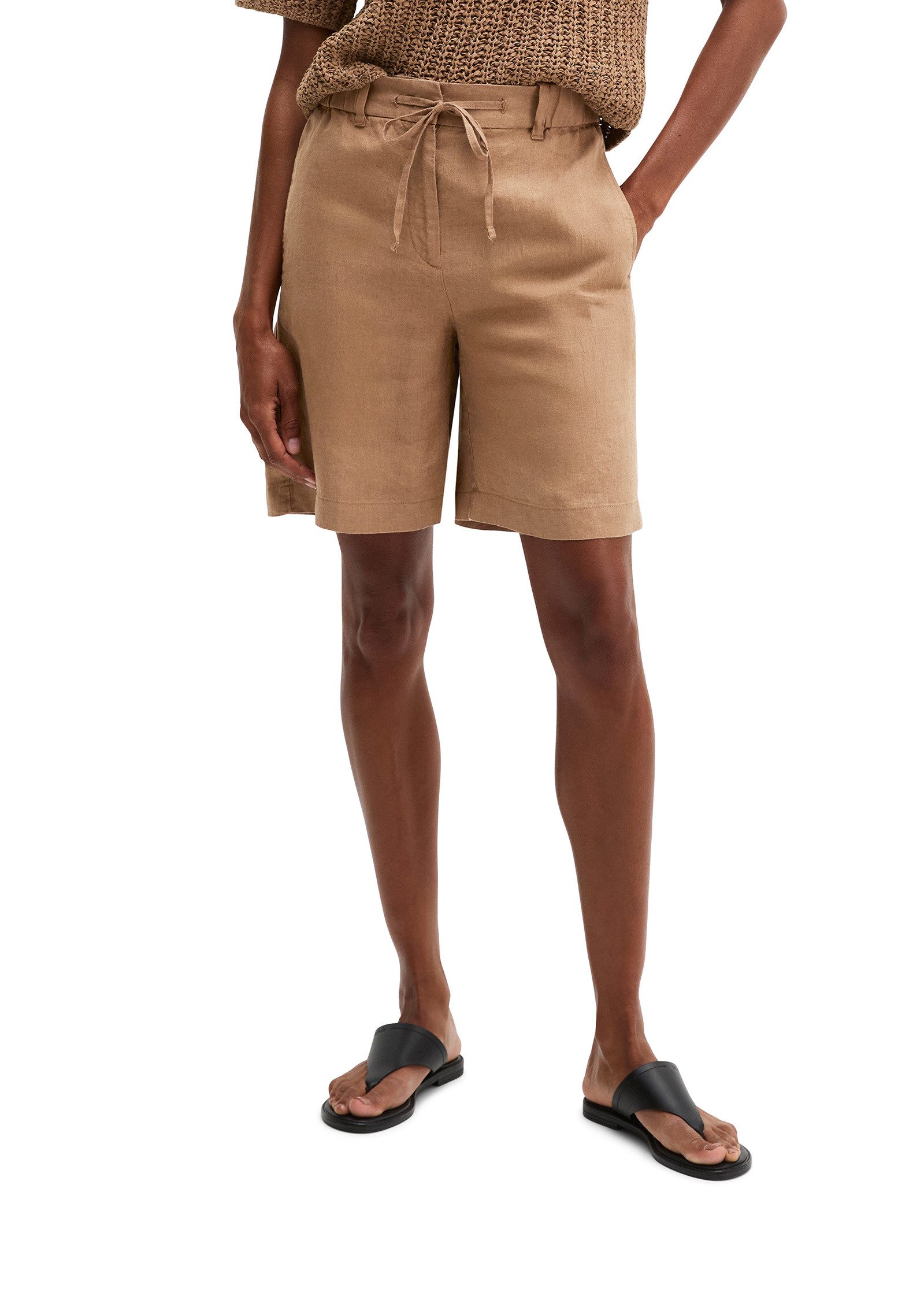 Marc O'Polo Shorts mit elastischem Tunnelzug-Bund