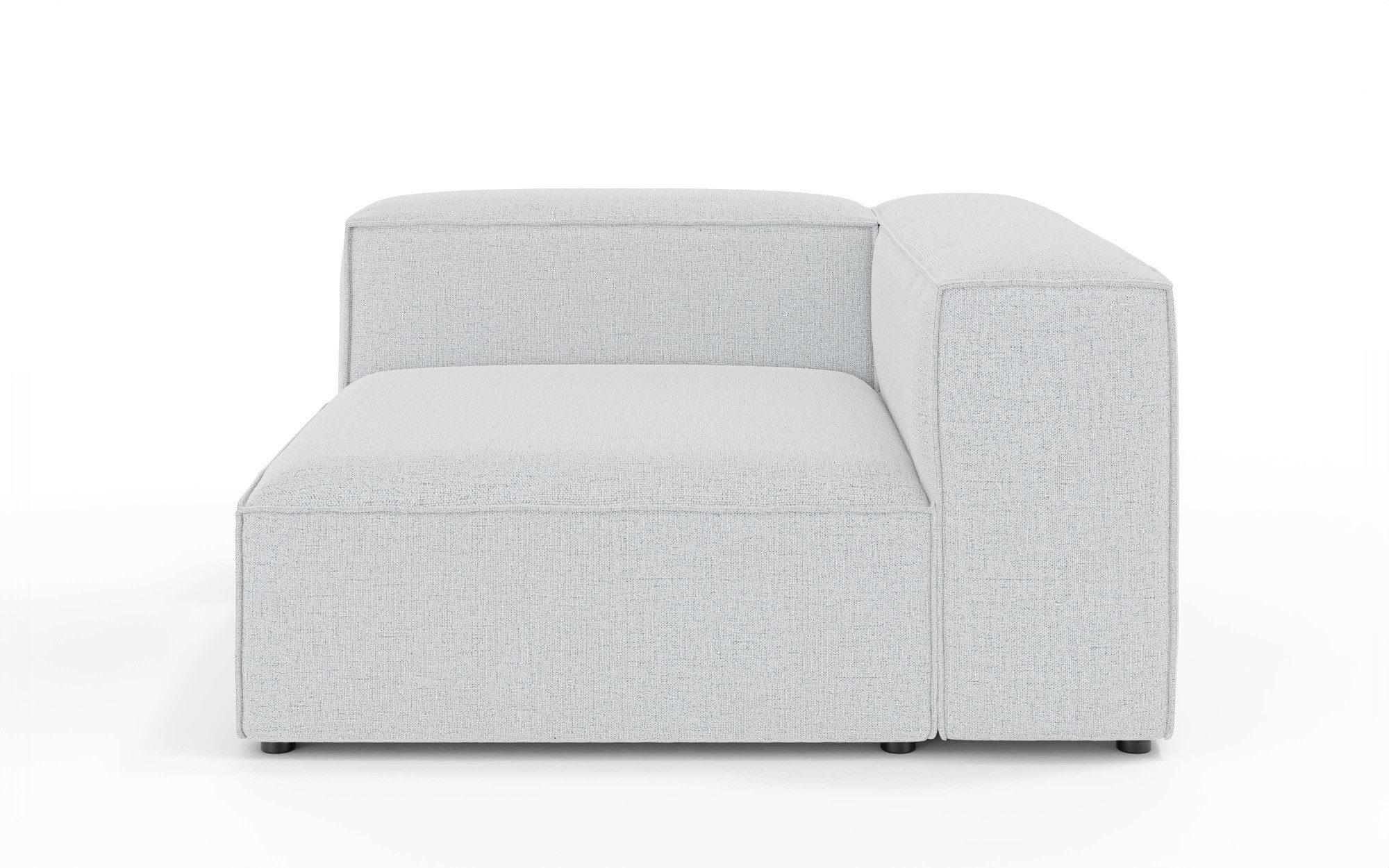 OTTO home Ottomane HAILY links/rechts bestellbar, Loungemöbel, Maße B/T/H: 130/130/72 cm, als Modul oder separat verwendbar, für individuelle Zusammenstellung