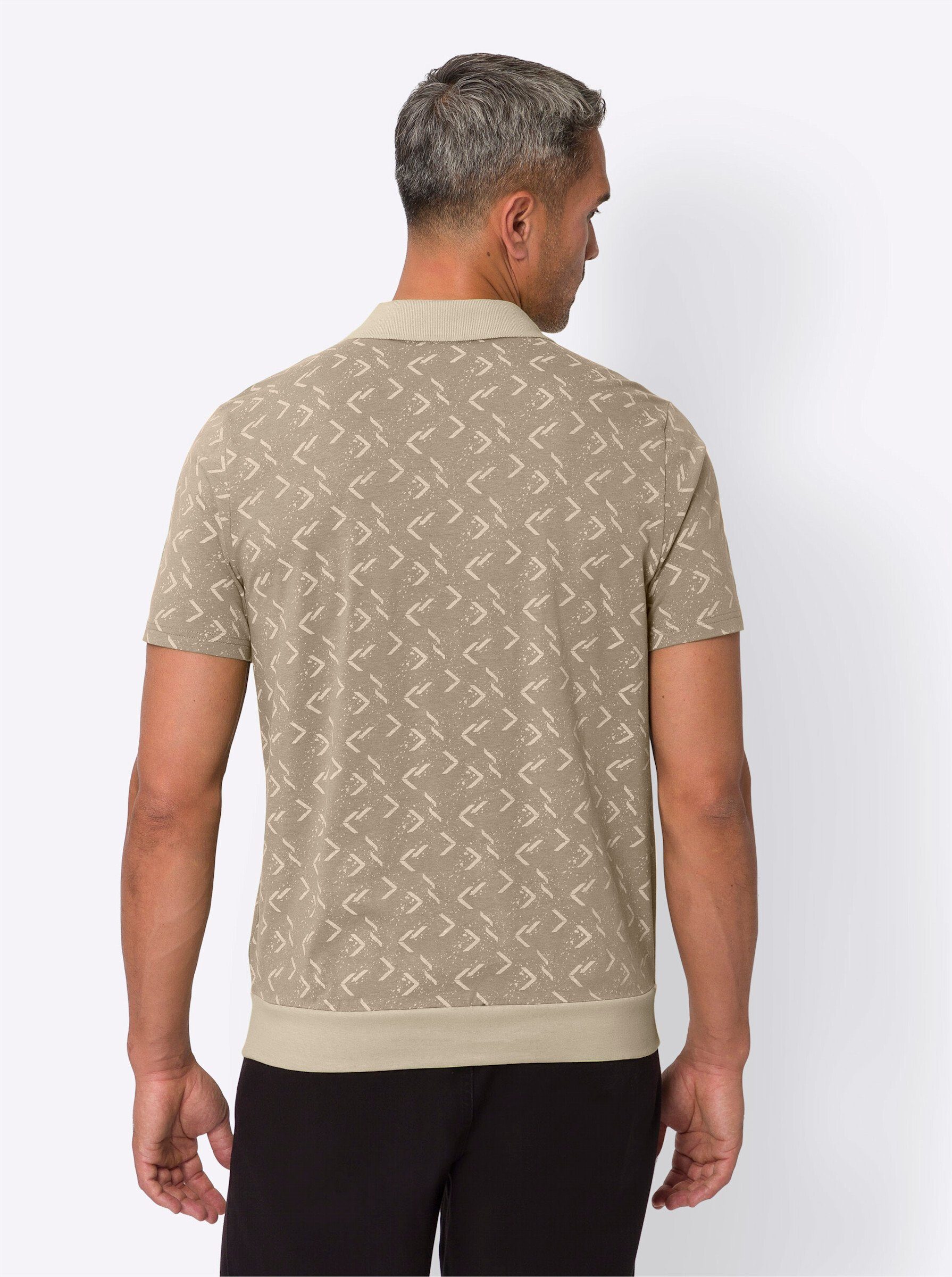 T-Shirt sesam-sand-bedruckt an! Sieh