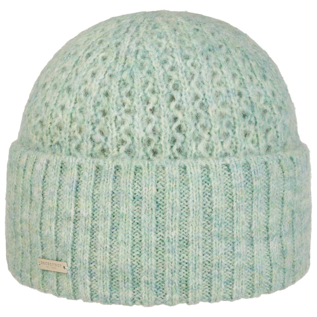 Seeberger Beanie (1-St) Strickmütze mit Umschlag