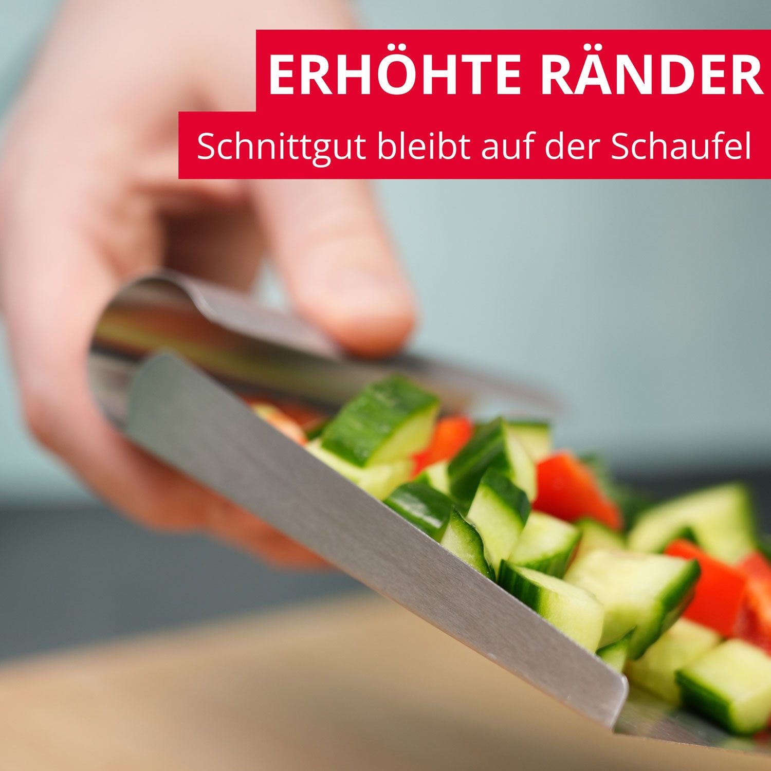 WESTMARK Küchenschaufel / Gemüseschaufel, hochwertig, ideal für die Zubereitung von Obst und