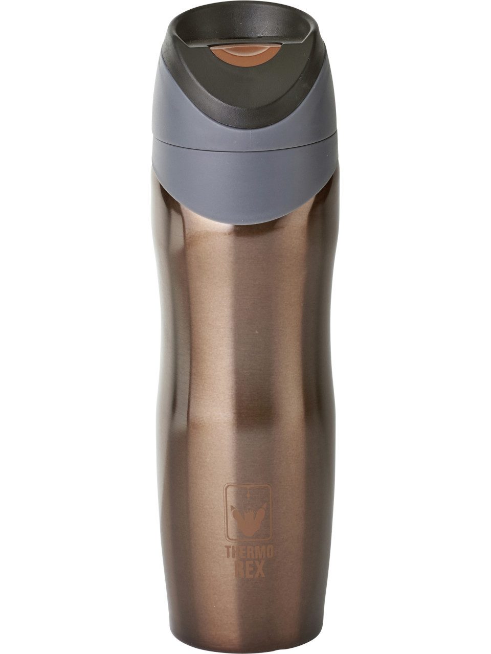Thermo Rex Thermobecher Thermo Rex Isolierbecher 450 ml braun, Edelstahl