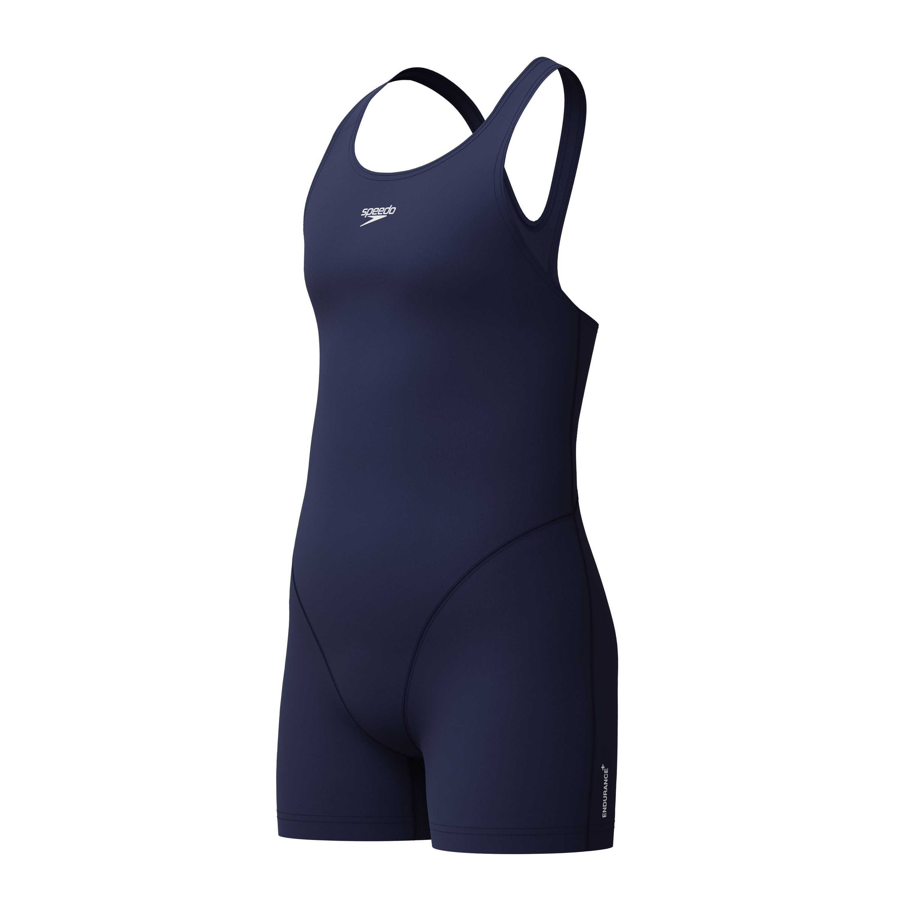 Speedo Badeanzug für Mädchen mit längerer Beinlänge, aus Endurance+ Material, schnelltrocknend