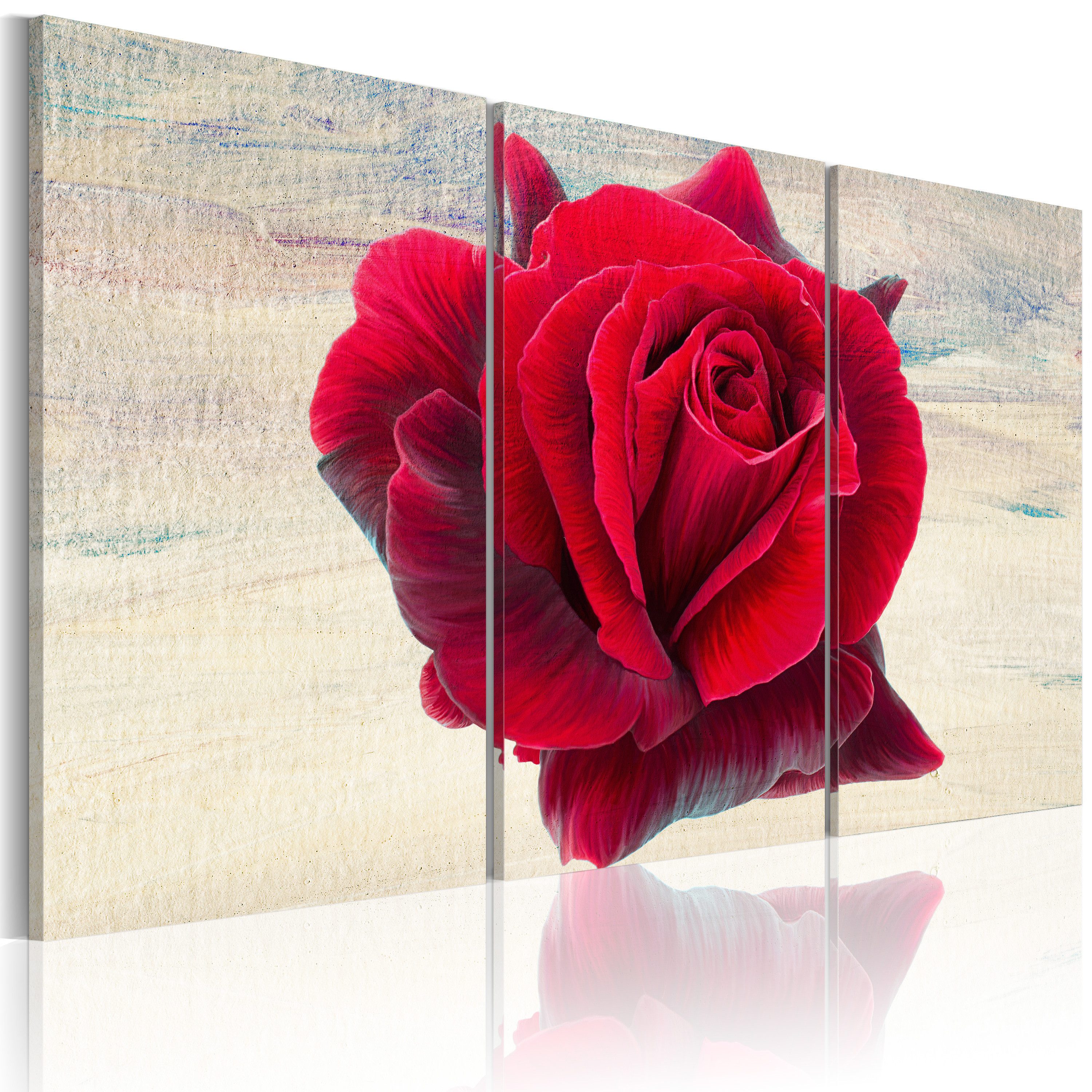 Artgeist Wandbild Lyrical rose