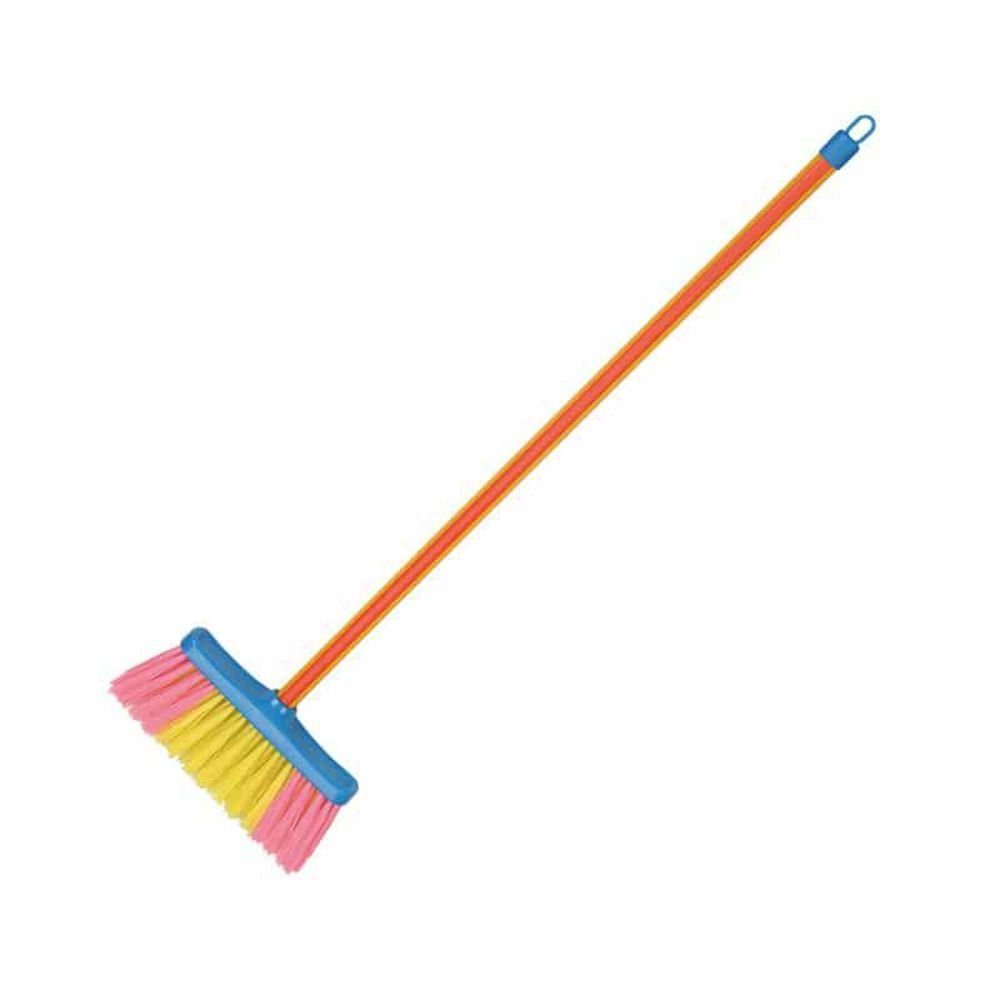 Theo Klein Kinder-Besen 60 cm bunt Perlonborsten