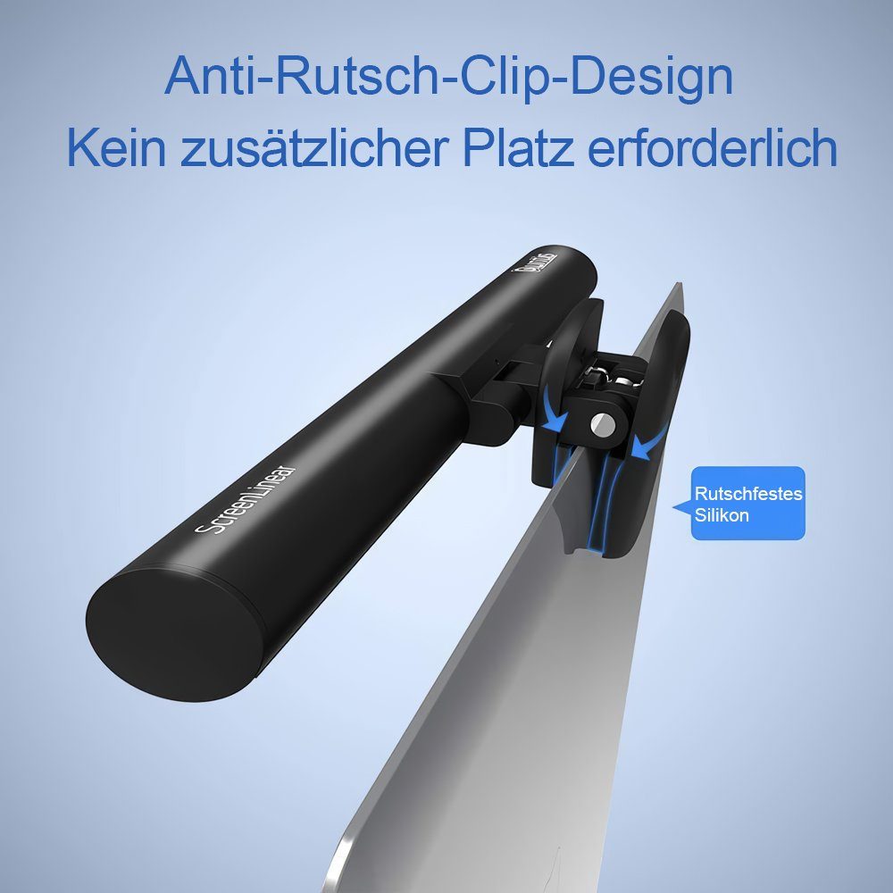 Notebook Sehkraft Lampe Bildschirme, Arbeitsleuchte Quntis für Schutz USB