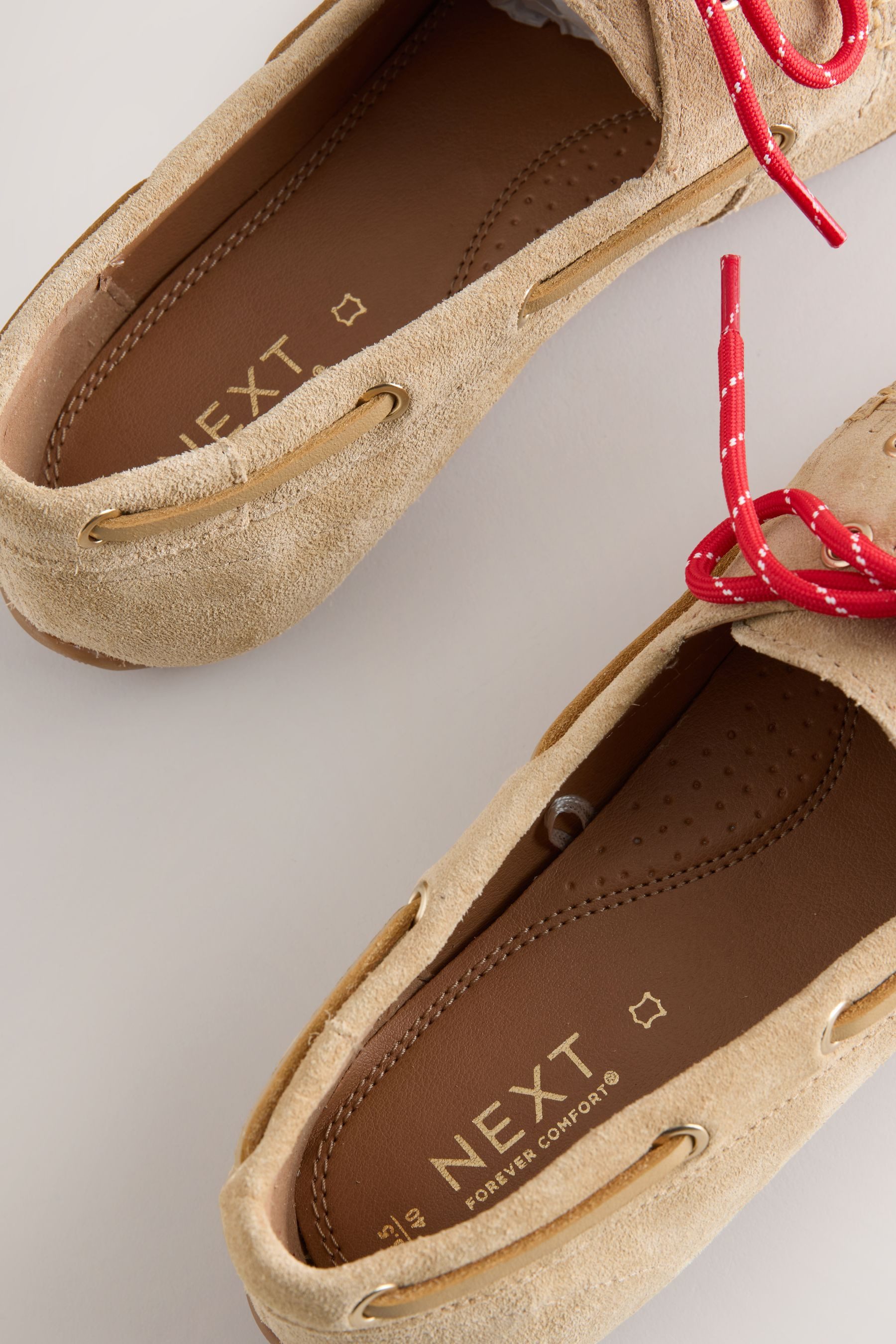 Next Forever Comfort® Leder-Bootsschuhe mit Anhänger Loafer (1-tlg)