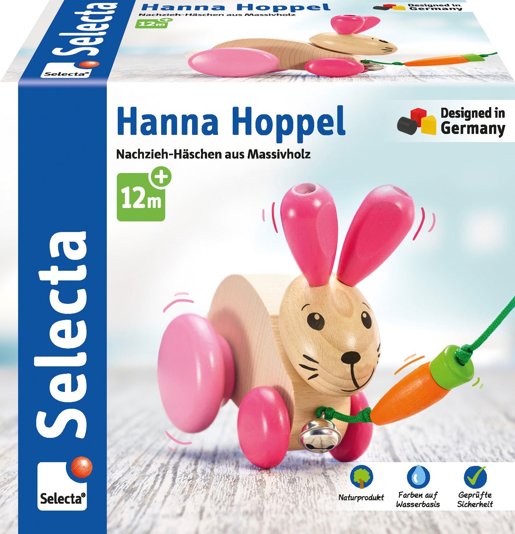 Selecta Nachziehtier Hanna Hoppel, Nachzieh-Hase, 13 cm günstig online kaufen