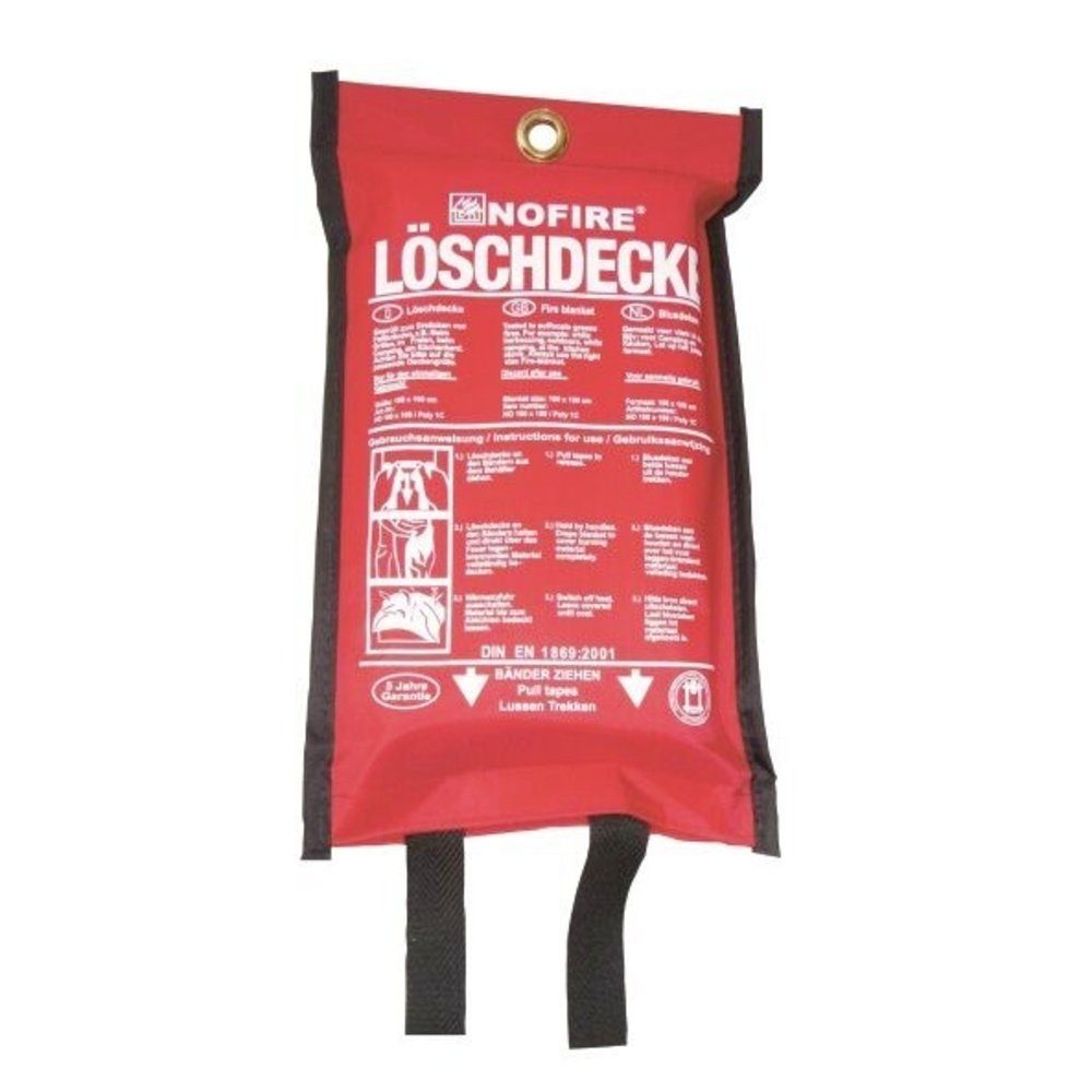 NoFire Löschdecke NOFIRE NO 120 x120 Poly/1C NO 120 x120 Poly/1C Löschdecke 1200 mm x 12, 120.00x120.00 cm
