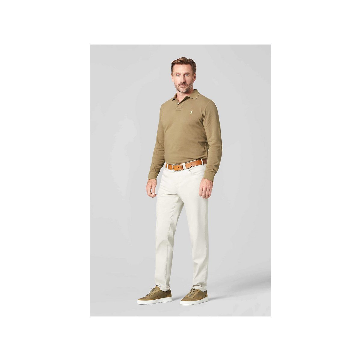 Shorts (1-tlg) beige MEYER regular