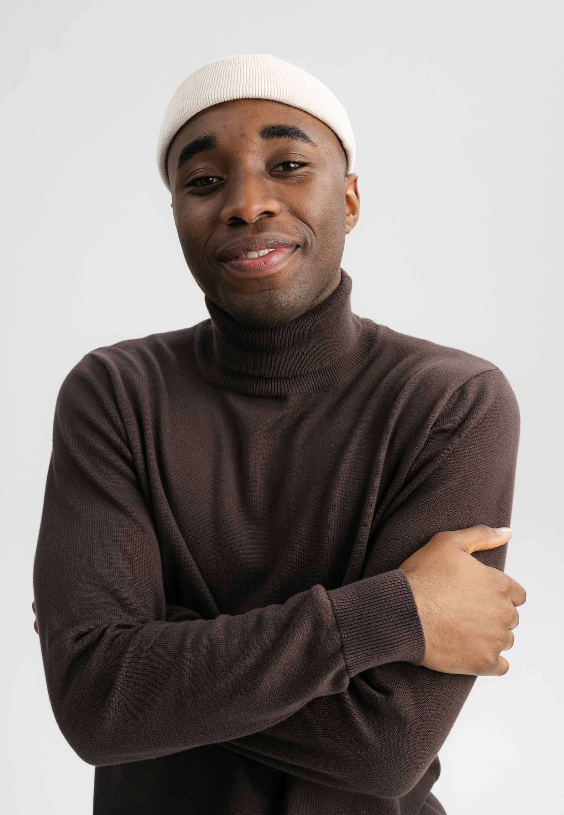 MELA Strickmütze Unisex Feinstrick Mütze kurz günstig online kaufen