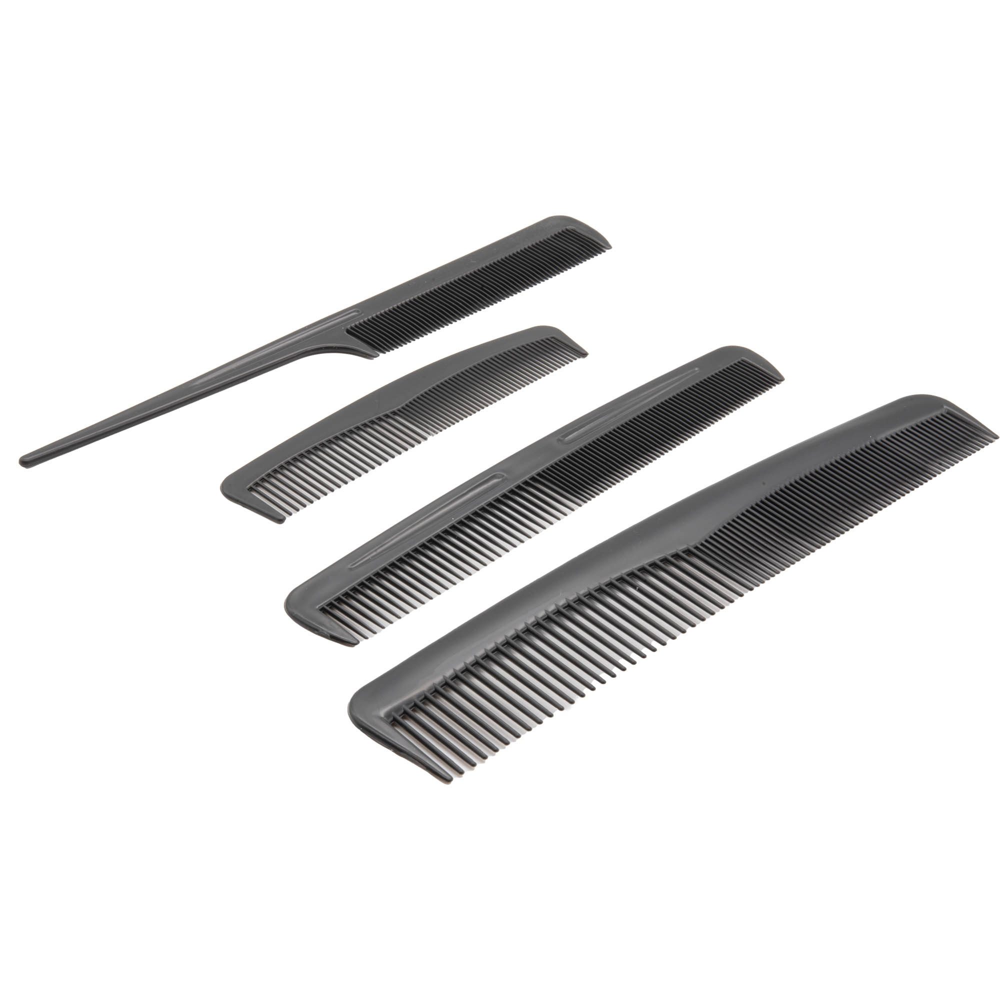 Top Ten Haarbürste Kamm Kämme Set 4-tlg Haarstyling Frisierzubehör, Haare, günstig online kaufen