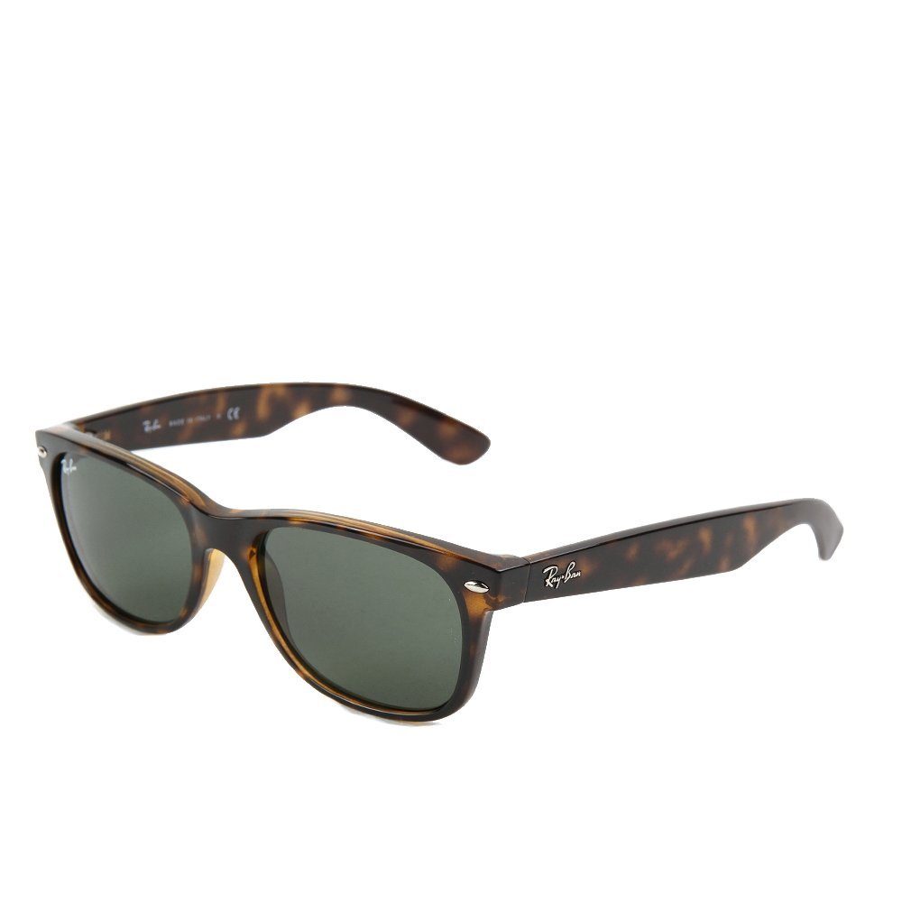 Ray-Ban Sonnenbrille Ray-Ban New Wayfarer RB2132 902L 55 Tortoise Green