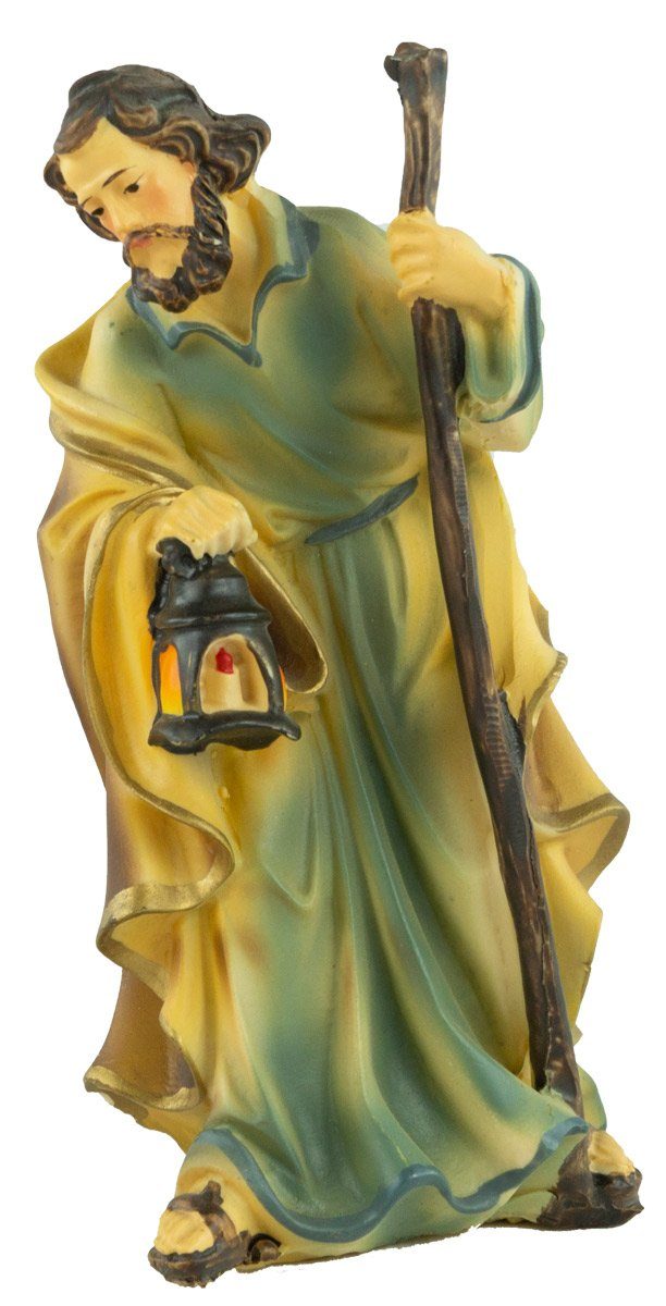 Krippenursel Krippenfigur Krippenfiguren Heilige Familie cm, 11 ca. St., K Krippenfiguren 001-01 (4 handbemalte 4-tlg), 4-tlg