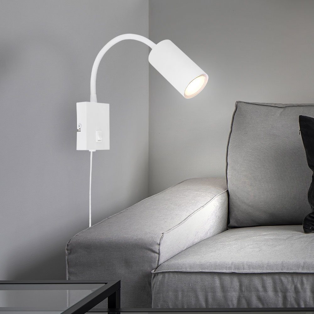 etc-shop Schlafzimmer nicht Wandleuchte, inklusive, für Leselampe Leselampe Leuchtmittel Wand-