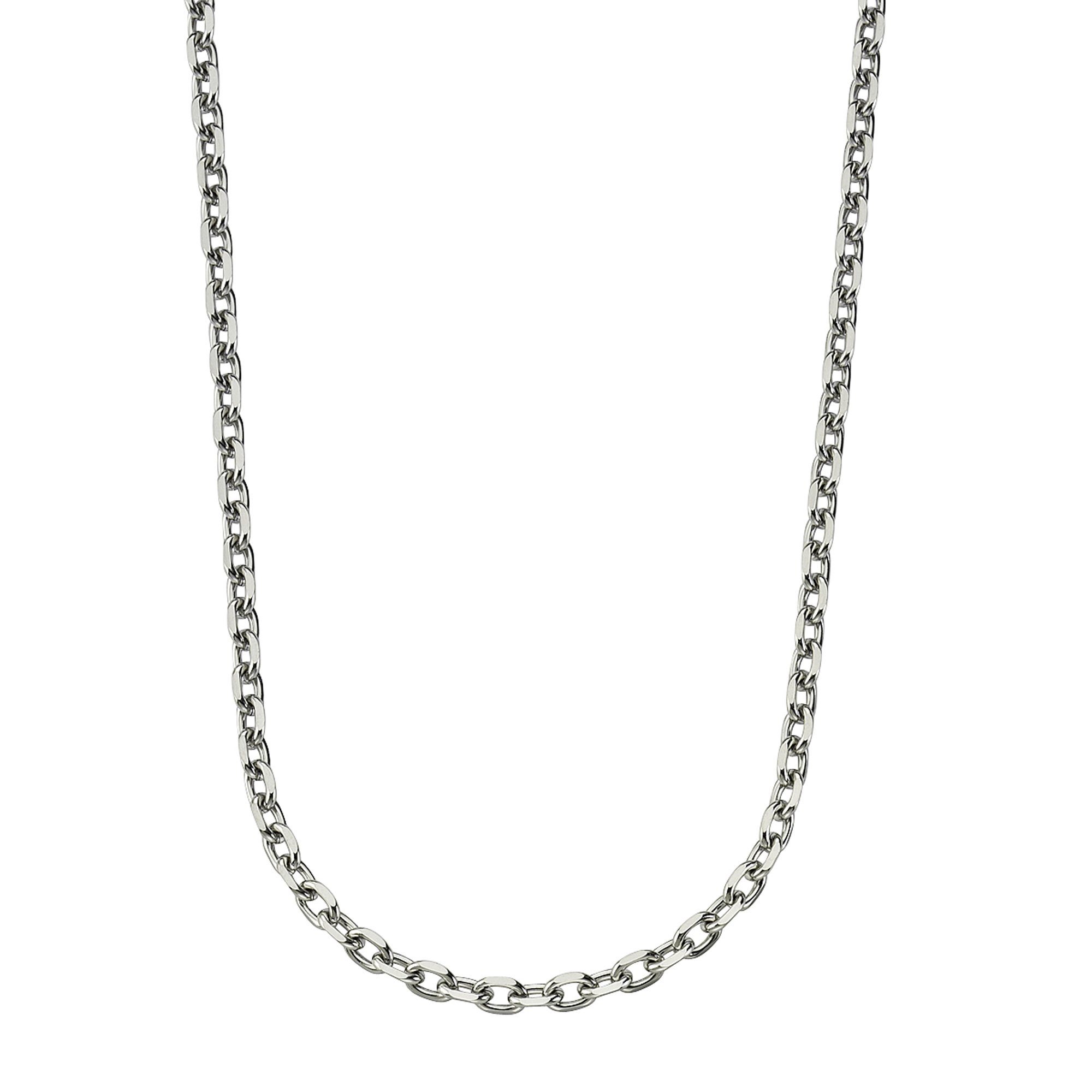 Zeeme Collierkettchen Edelstahl Ankerkette 4mm breit – Bild 2 von 5