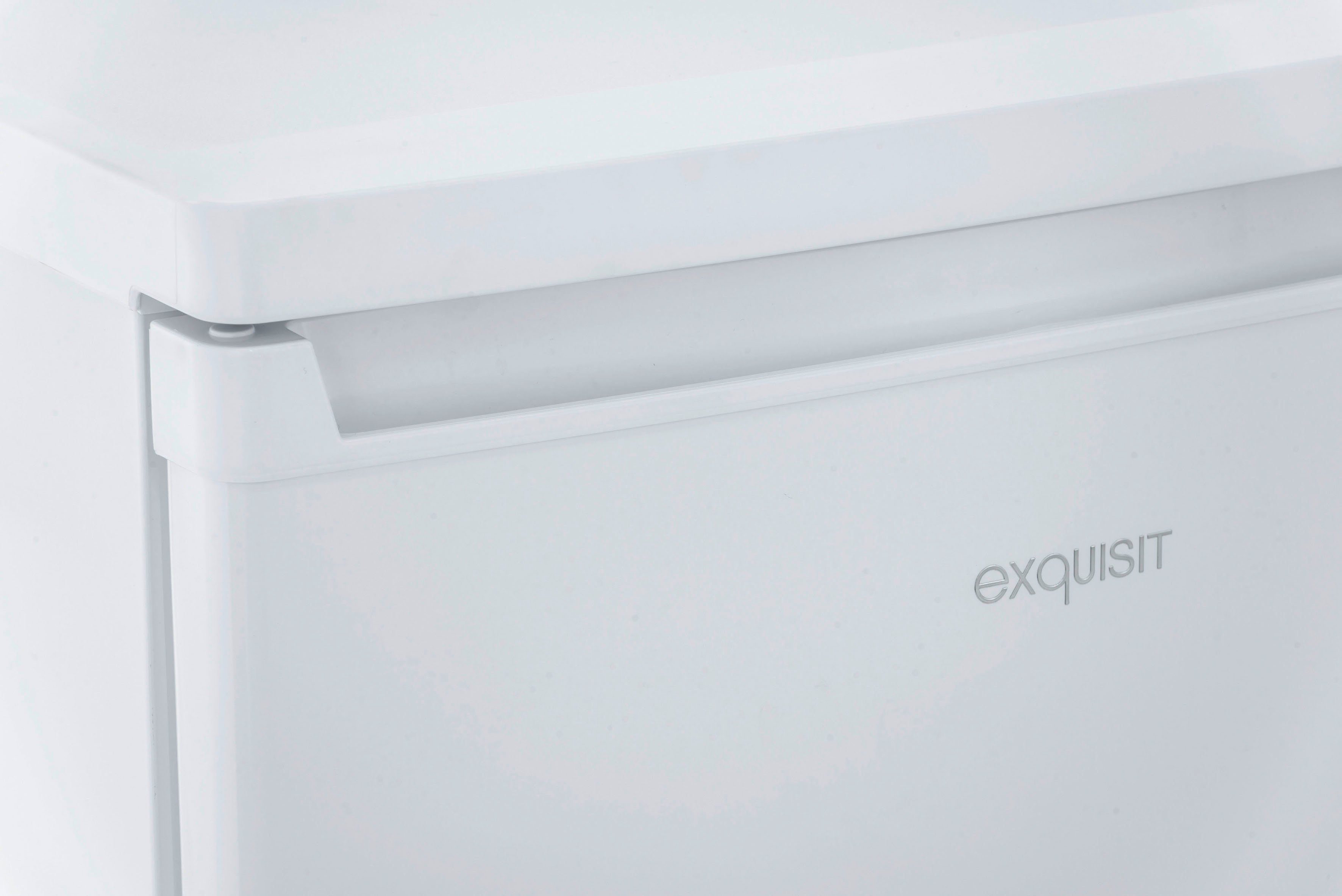 exquisit Kühlschrank KS16-4-E-040E weiss, 55 cm 85,5 breit hoch, cm