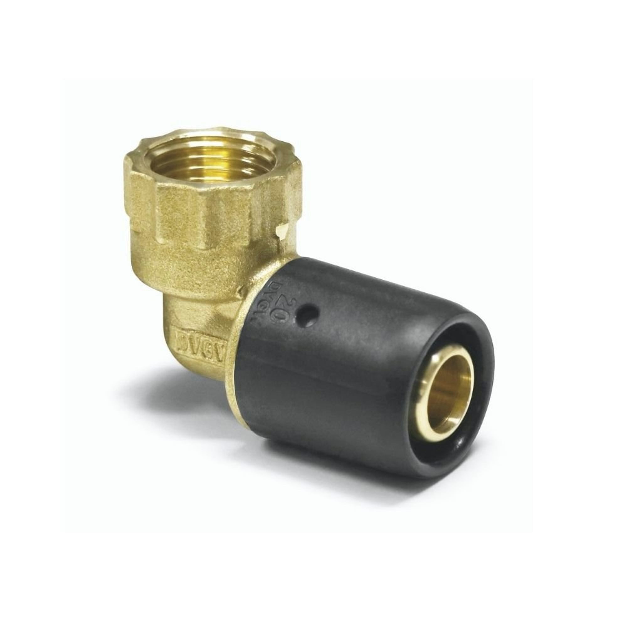 PipeTec Deutschland Steckfitting Steckfitting Winkel 20 x 2 auf 3/4" IG