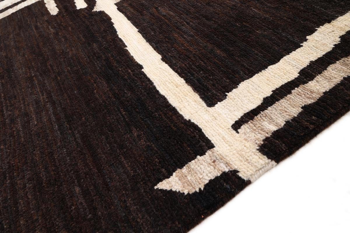 Moderner Berber Handgeknüpfter Ela Orientteppich mm Orientteppich, rechteckig, Höhe: Design 20 286x301 Trading, Nain