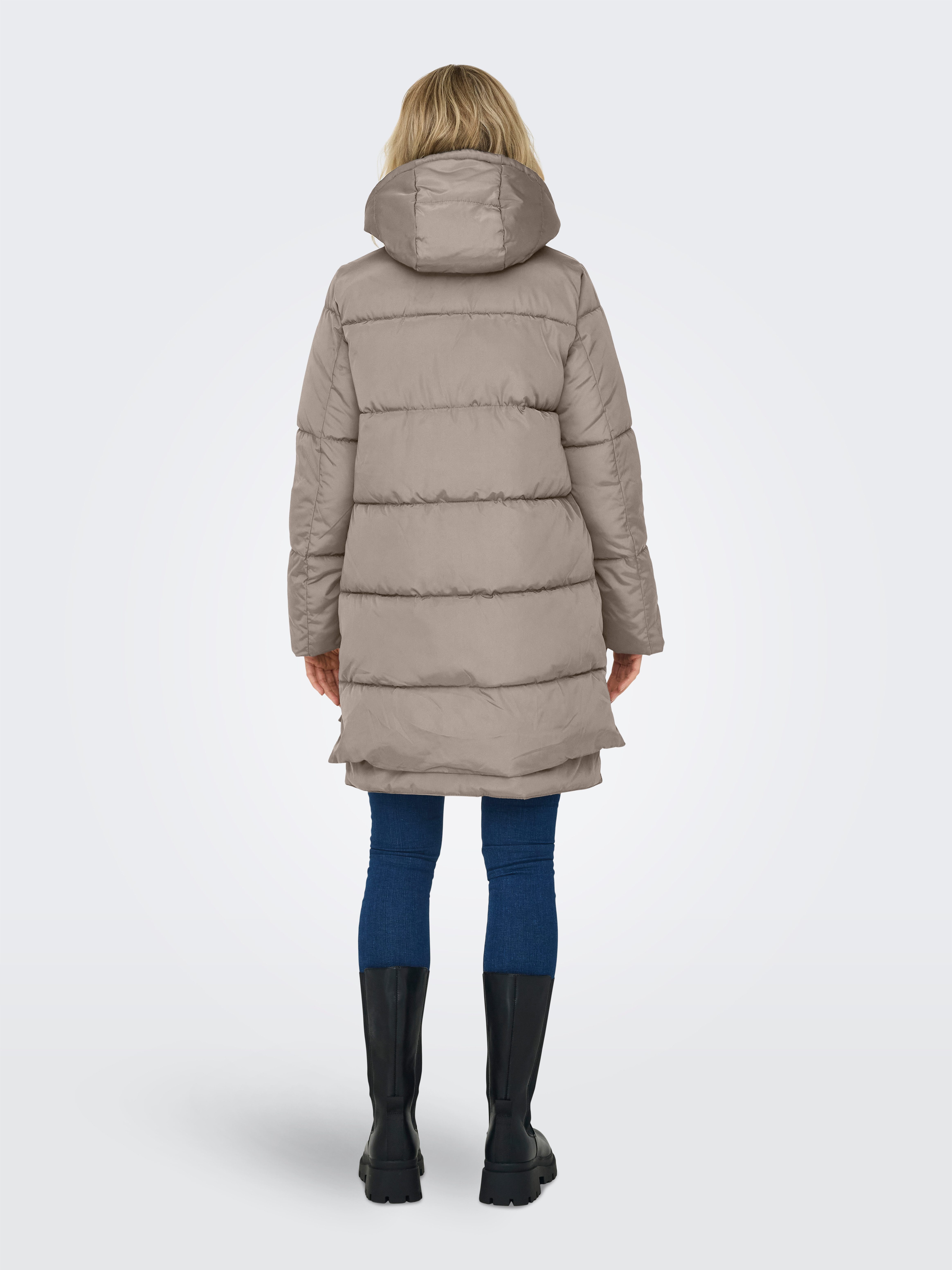 ONLY Steppmantel ONLNEWNORA LONG PUFFER COAT LIFE CC OTW – Bild 4 von 4