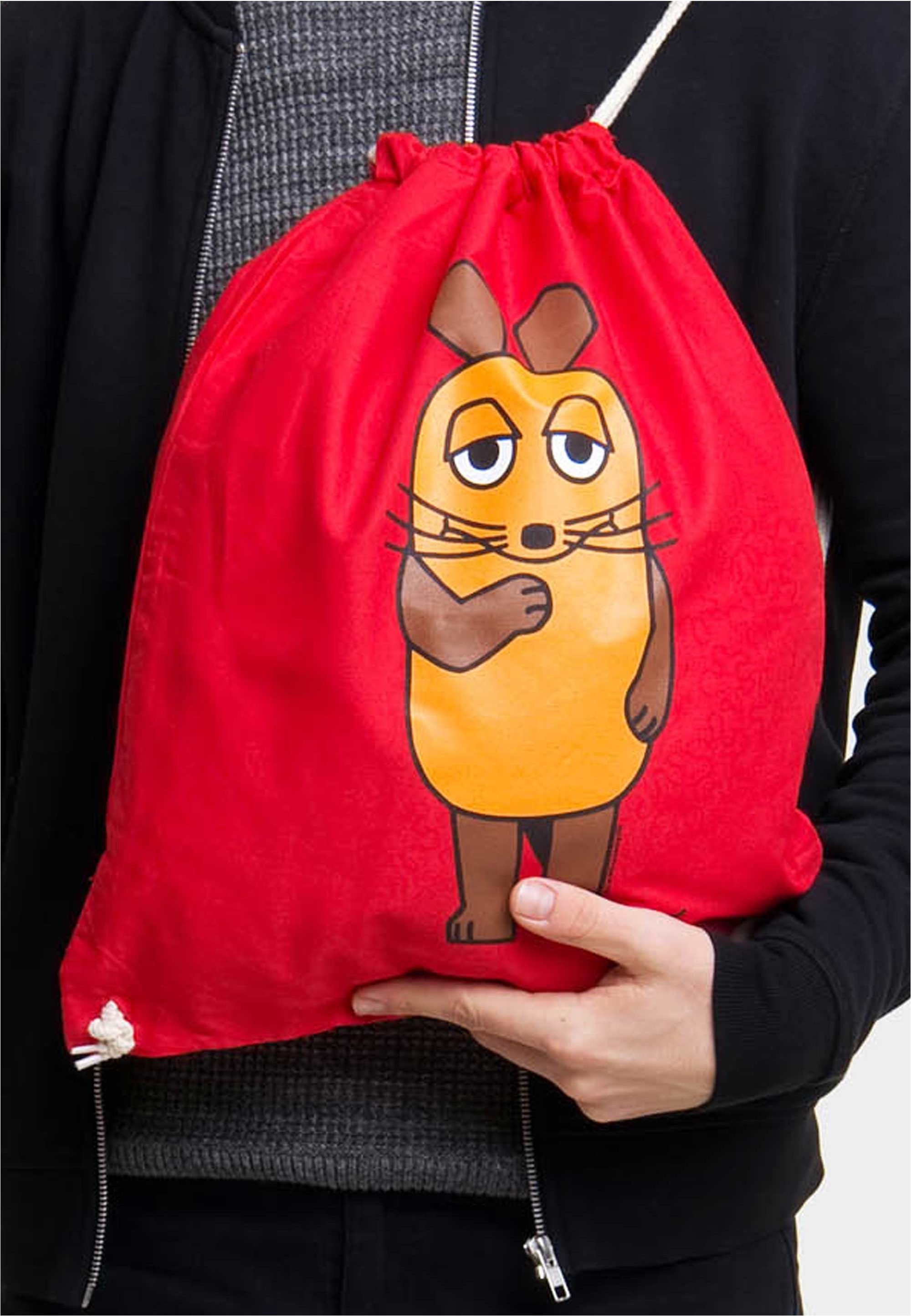 LOGOSHIRT Kulturbeutel Turnbeutel Die Maus, mit schönem Printmotiv