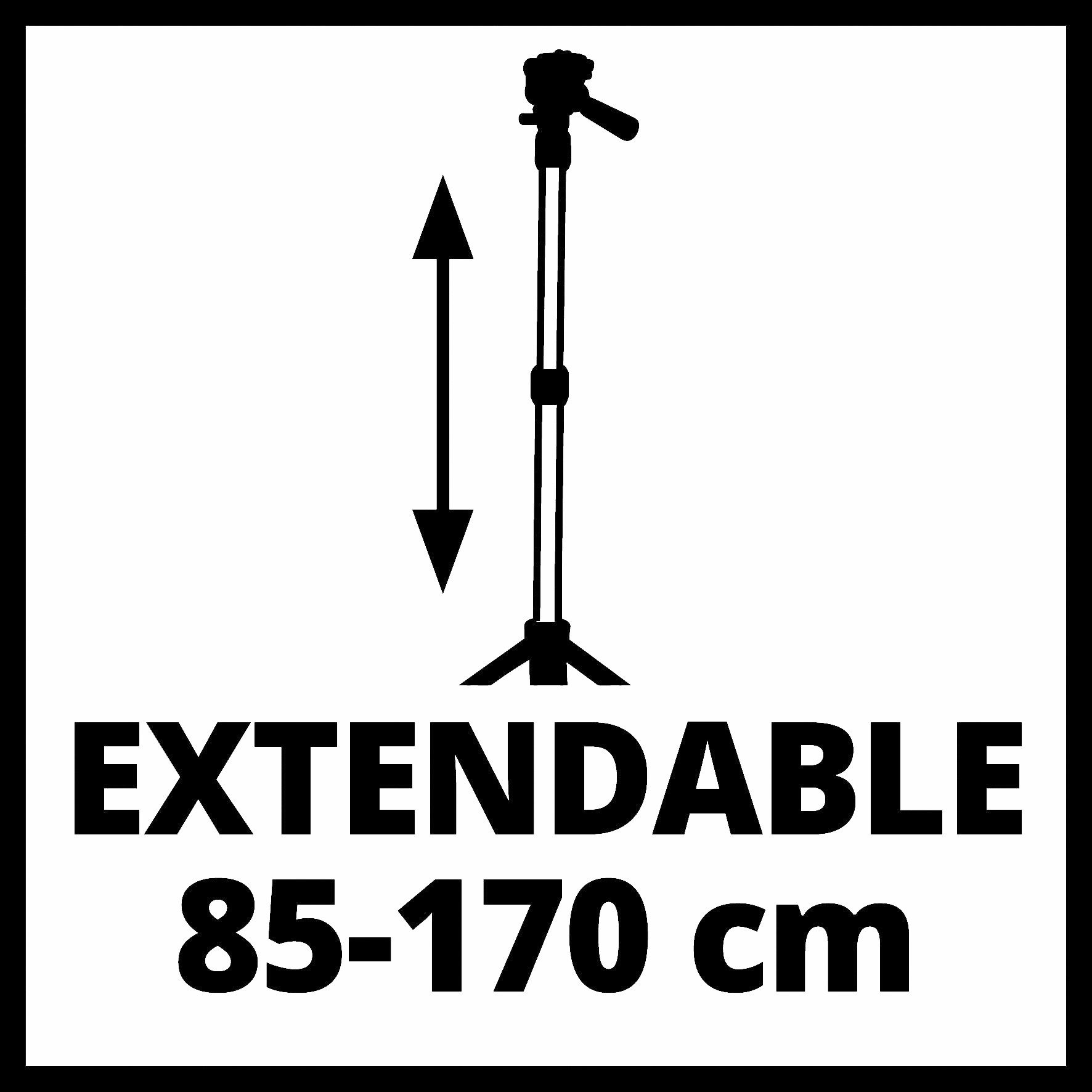 Einhell Tripod Lampenstativ (teleskopierbar 85 - 170 cm)