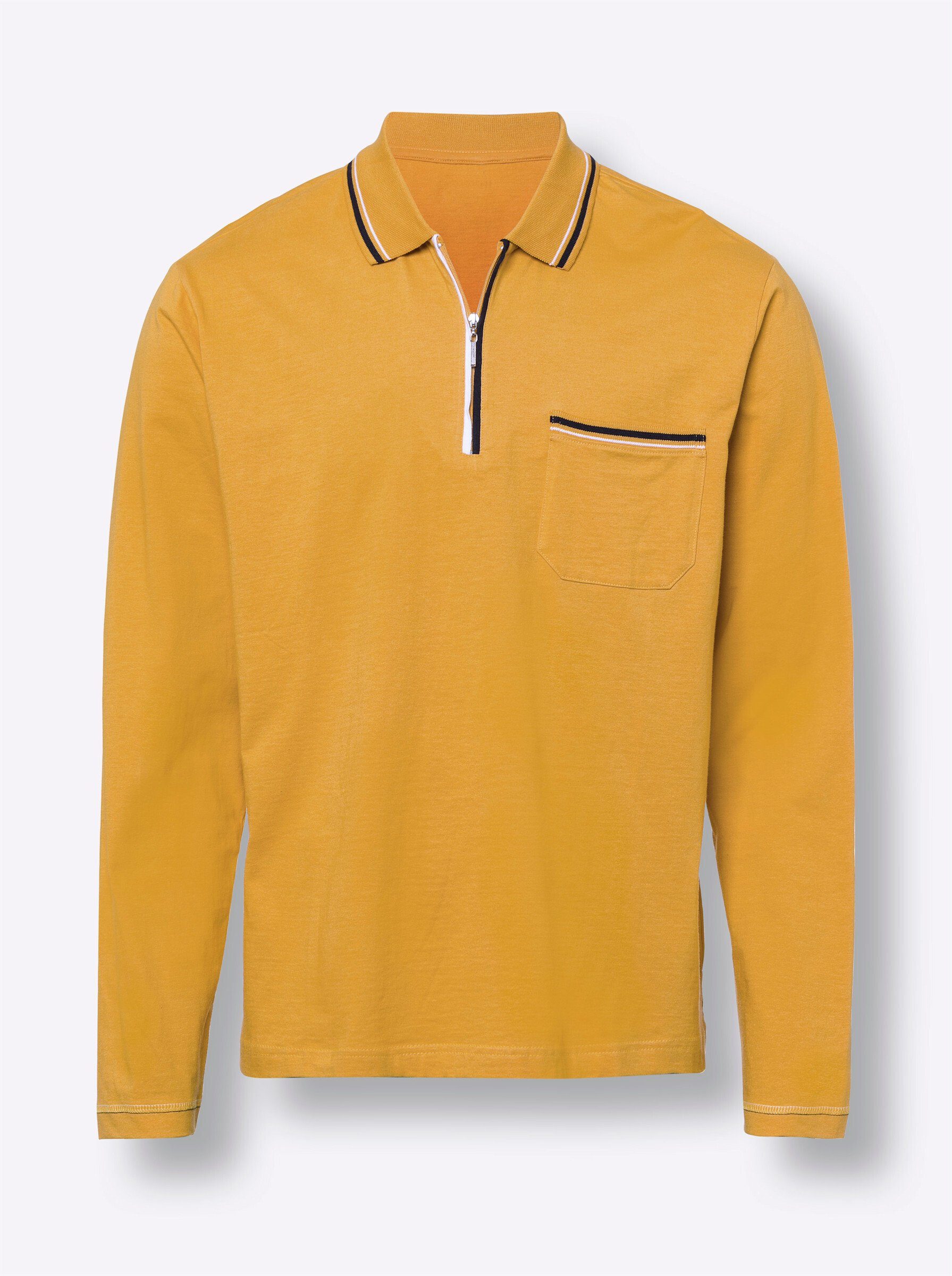 Sieh an! T-Shirt Poloshirt Langarm
