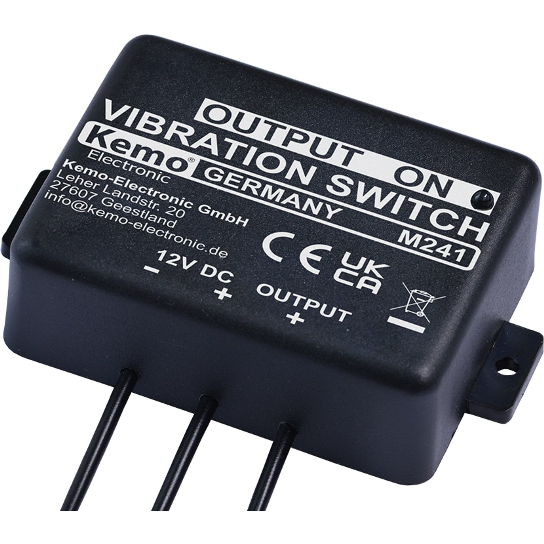 Kemo Bewegungsmelder KEMO Vibrationsschalter 12V DC M241