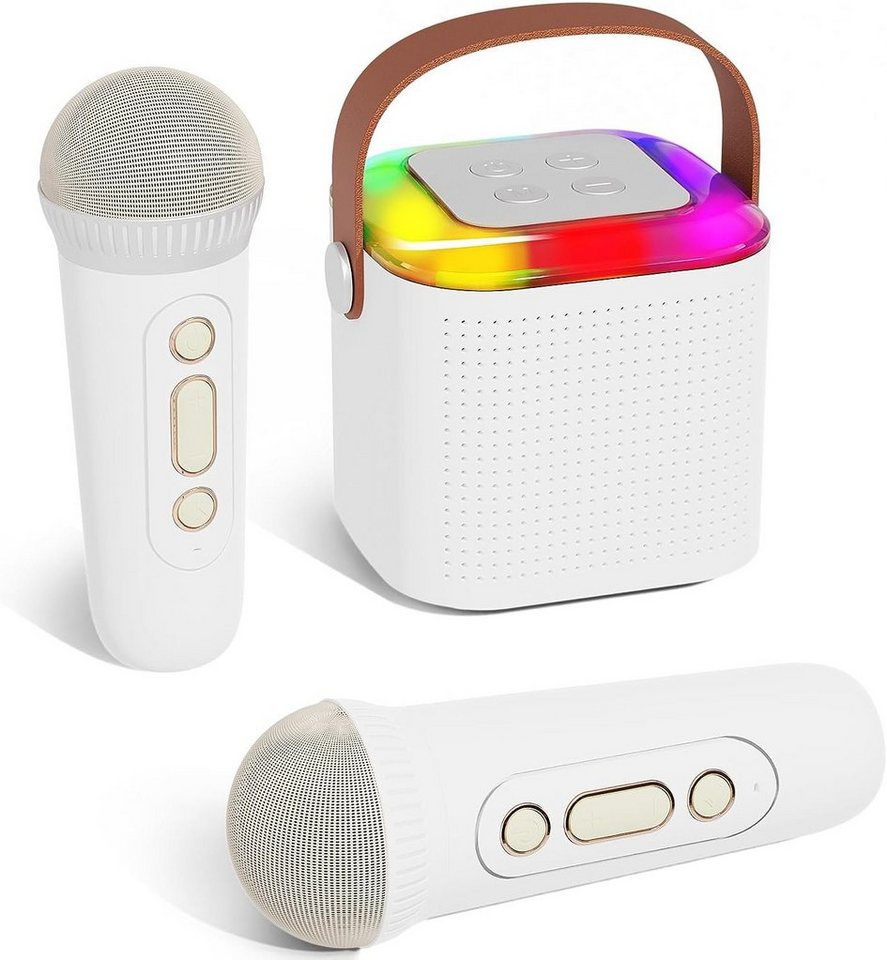 Kaufe Kabelloses Karaoke-Mikrofon, Kinder-Karaoke-Mikrofon mit  LED-Tanzlicht, Bluetooth-Mikrofon für Kinder, Mädchen, Jungen, Partysingen