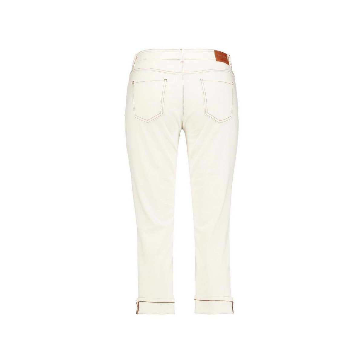 GERRY WEBER creme regular Straight-Jeans (1-tlg)