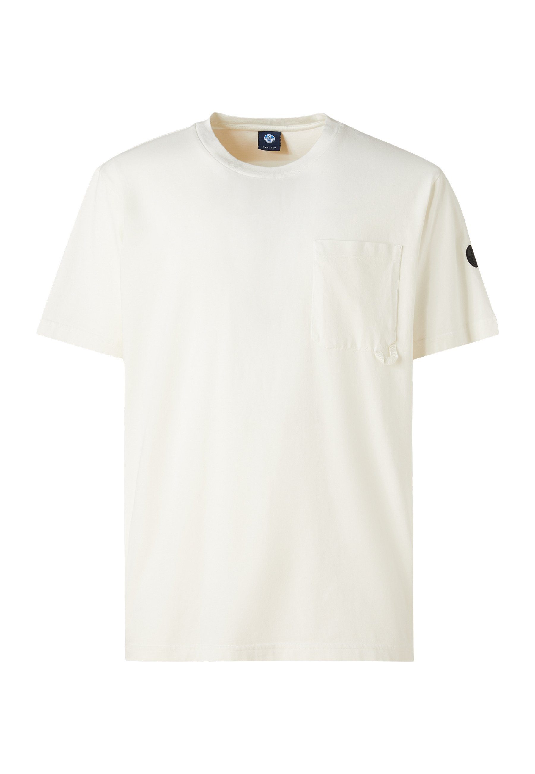 North Sails T-Shirt C2 mit kurzen Ärmeln BLANC T-Shirt