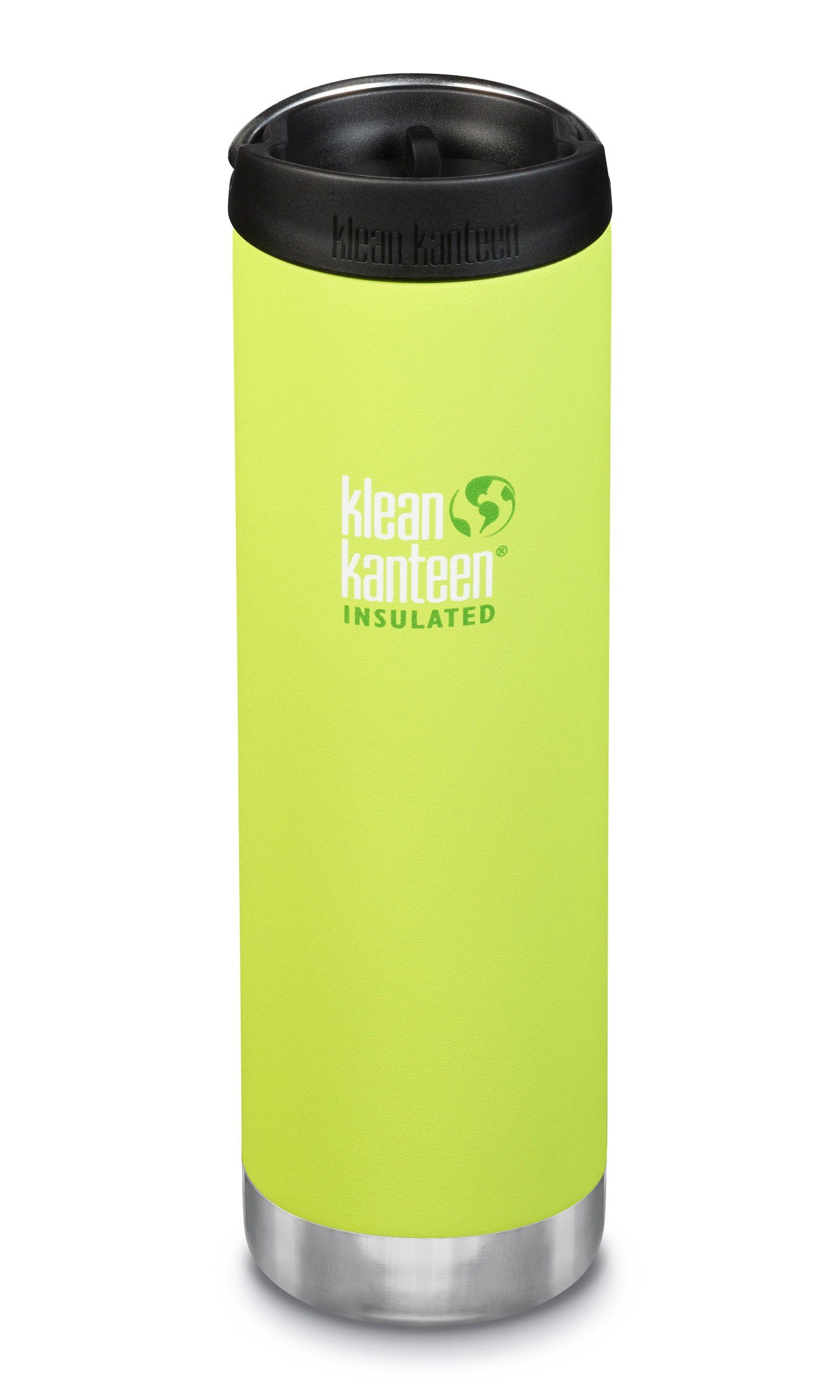 Klean Kanteen Isolierflasche TKWide vakuumisolie, 592ml mit Café Cap Juicy Pear (matt)