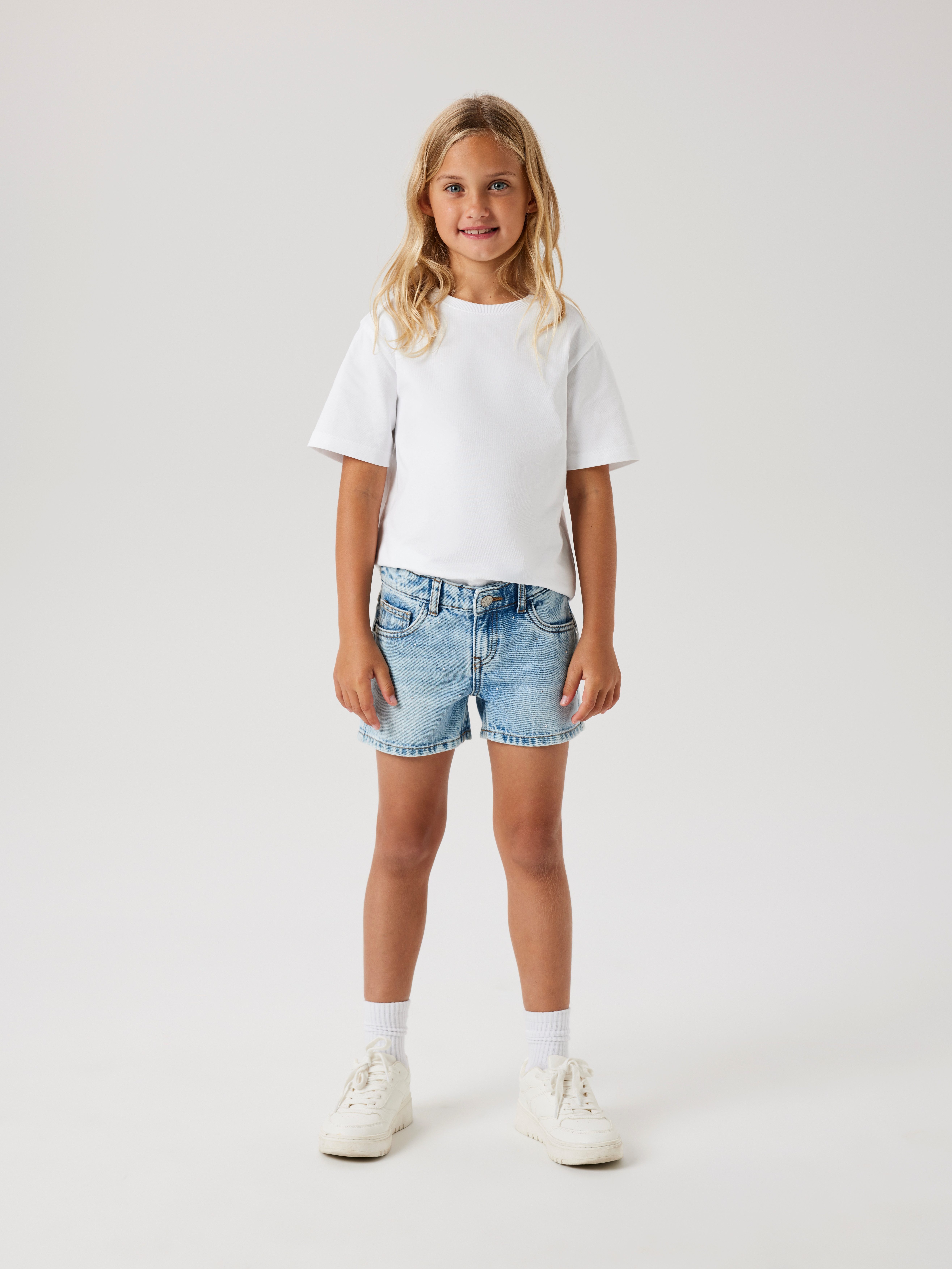 Name It Шорты NKFROSE REG DNM SHORTS 6042-AC NOOS Baumwolle