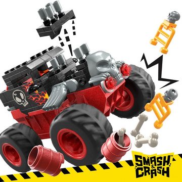 Hot Wheels Spielzeug-Auto Monster Trucks Bone Shaker Crash Set