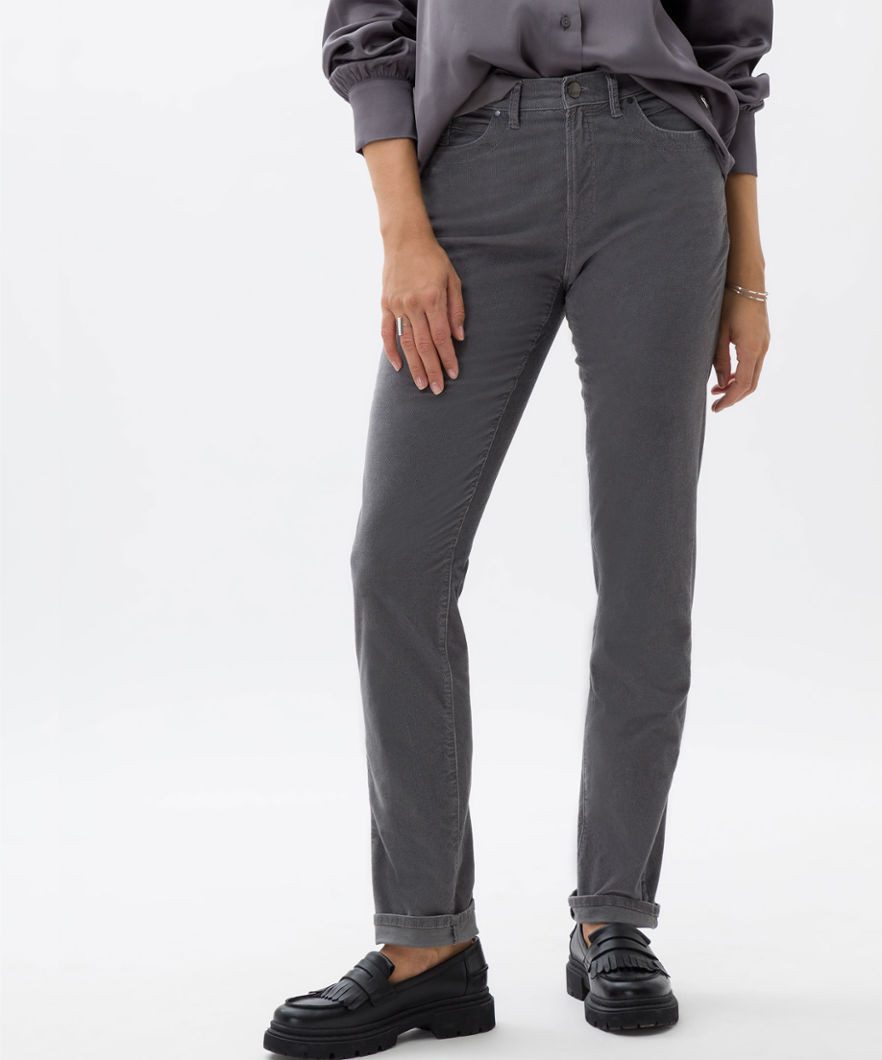 Brax 5-Pocket-Hose Style MARY grau