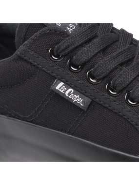 Lee Cooper Sneakers aus Stoff LCW-22-31-0885LA Black Sneaker