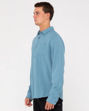 Rusty Leinenhemd OVERTONE LONG SLEEVE LINEN SHIRT