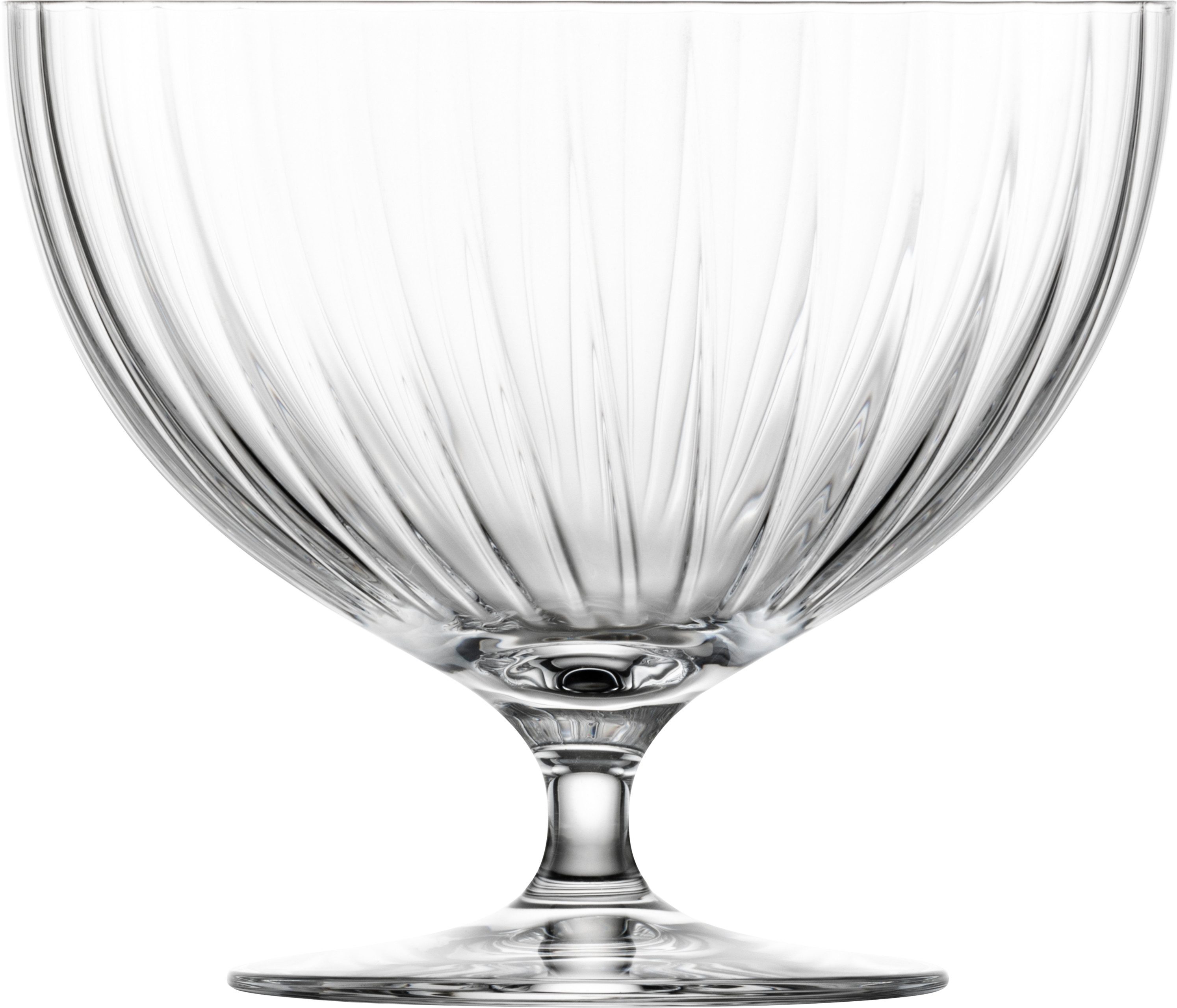 Eisch Germany Schale SCHALEN/TELLER, Kristallglas, (1-tlg), Schale mit Struktur auf Fuß