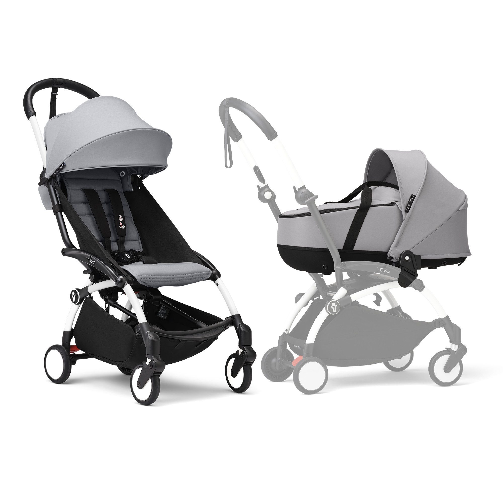 Stokke Kinder-Buggy YOYO³ Kinderwagen mit Liegewanne