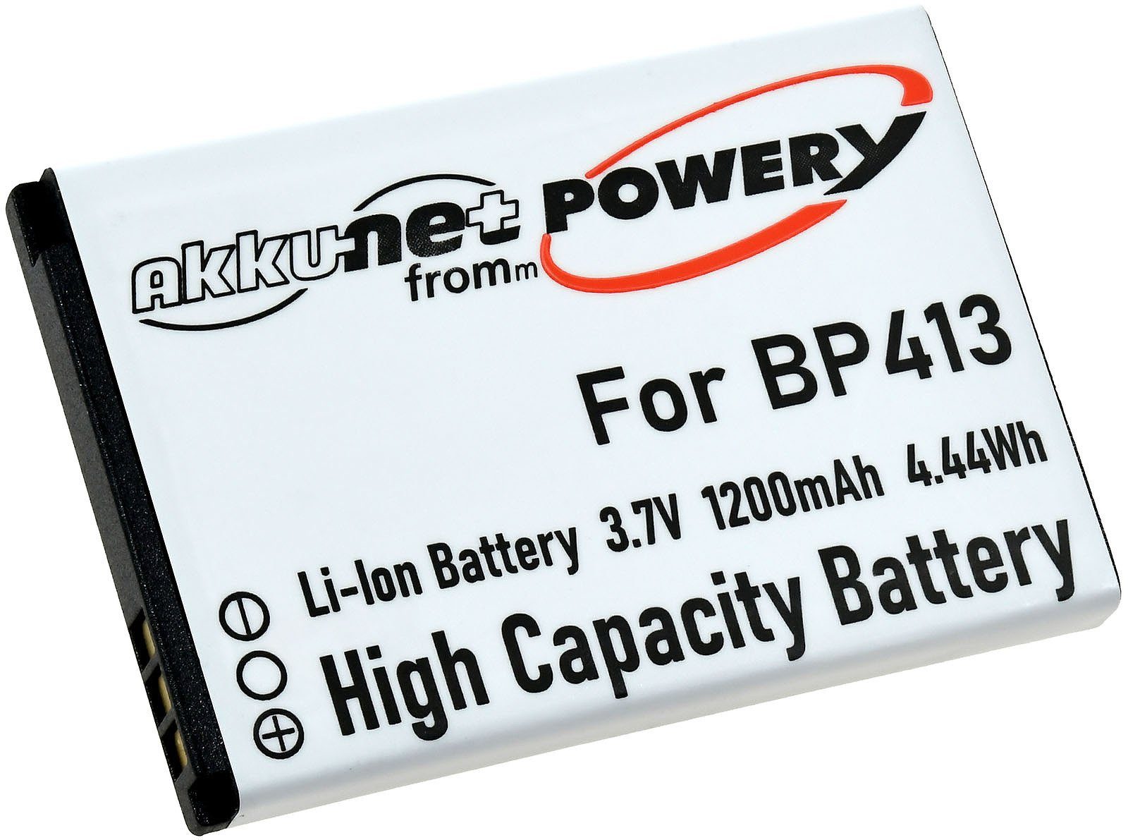 Powery Akku für Doro Typ RCB413 Handy-Akku 1200 mAh (3.7 V)