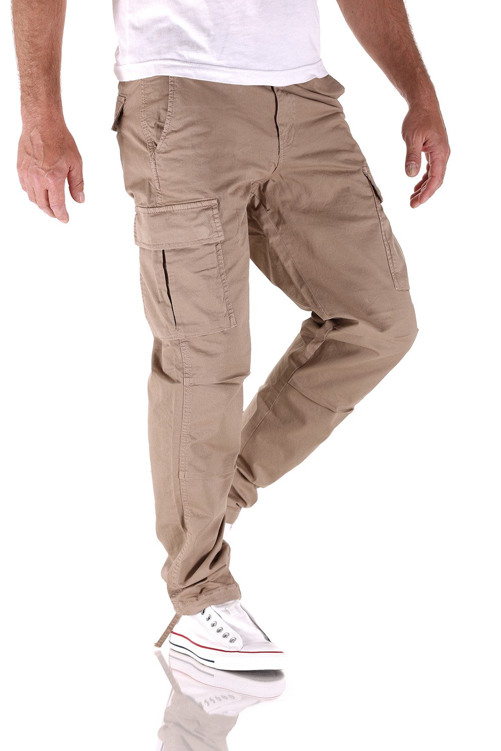 Cargojeans Jack & Jones JPStace Tucker Cargo Herren Jeans Hose
