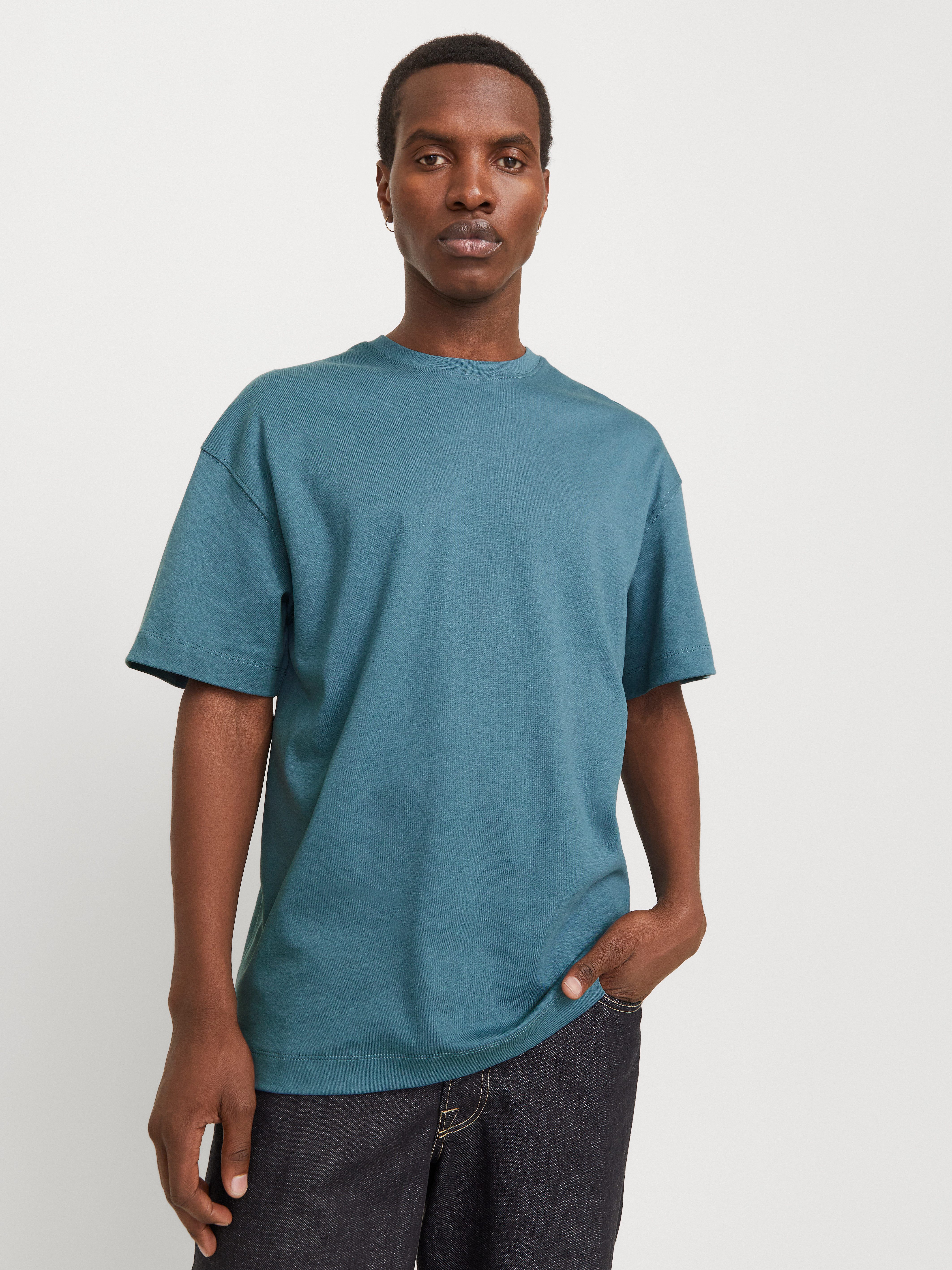 Jack & Jones Rundhalsshirt JJEURBAN EDGE TEE SS O-NECK NOOS mit Rundhalsaus günstig online kaufen