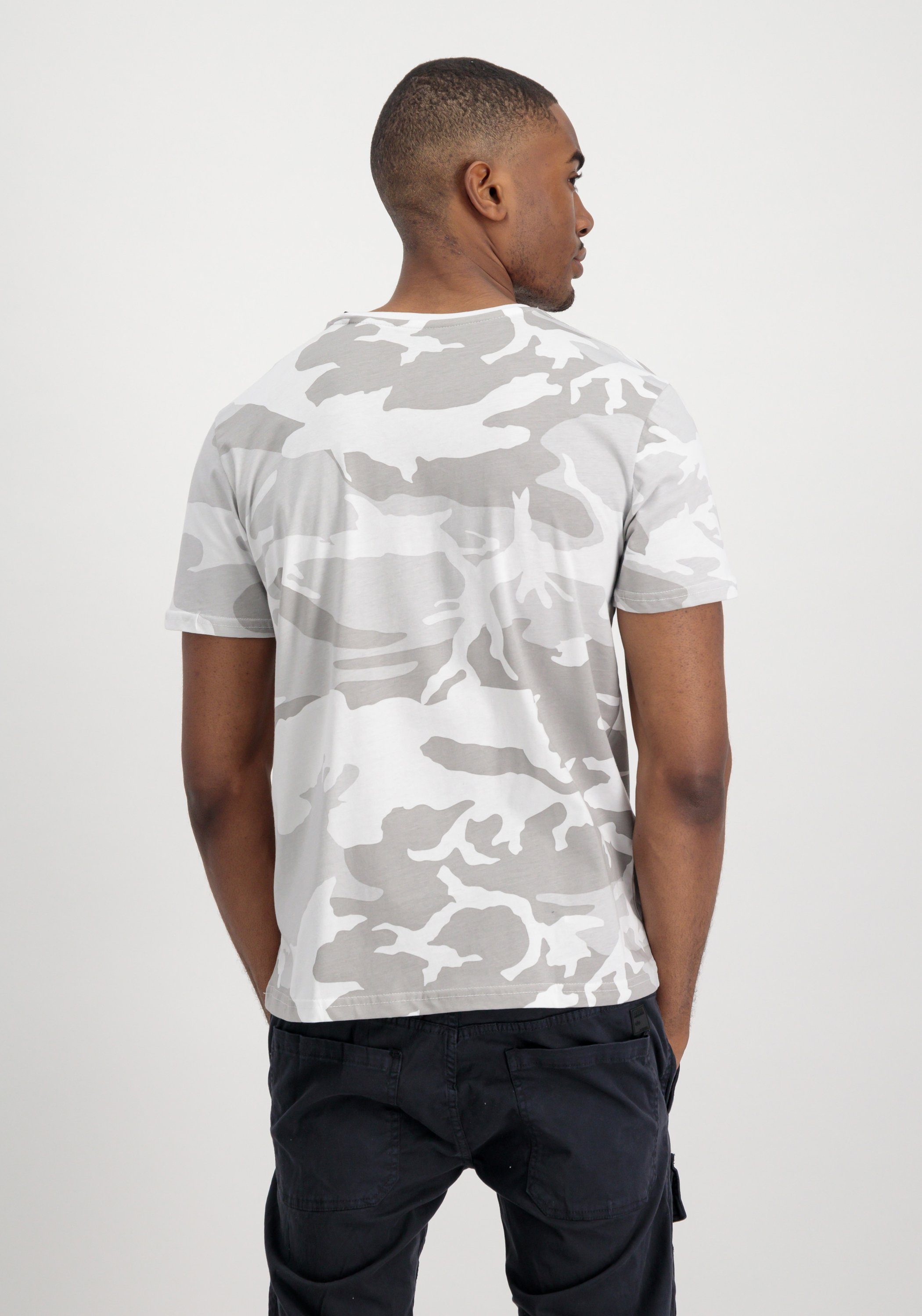 Alpha Industries T-Shirt Basic T-Shirt SL Camo günstig online kaufen