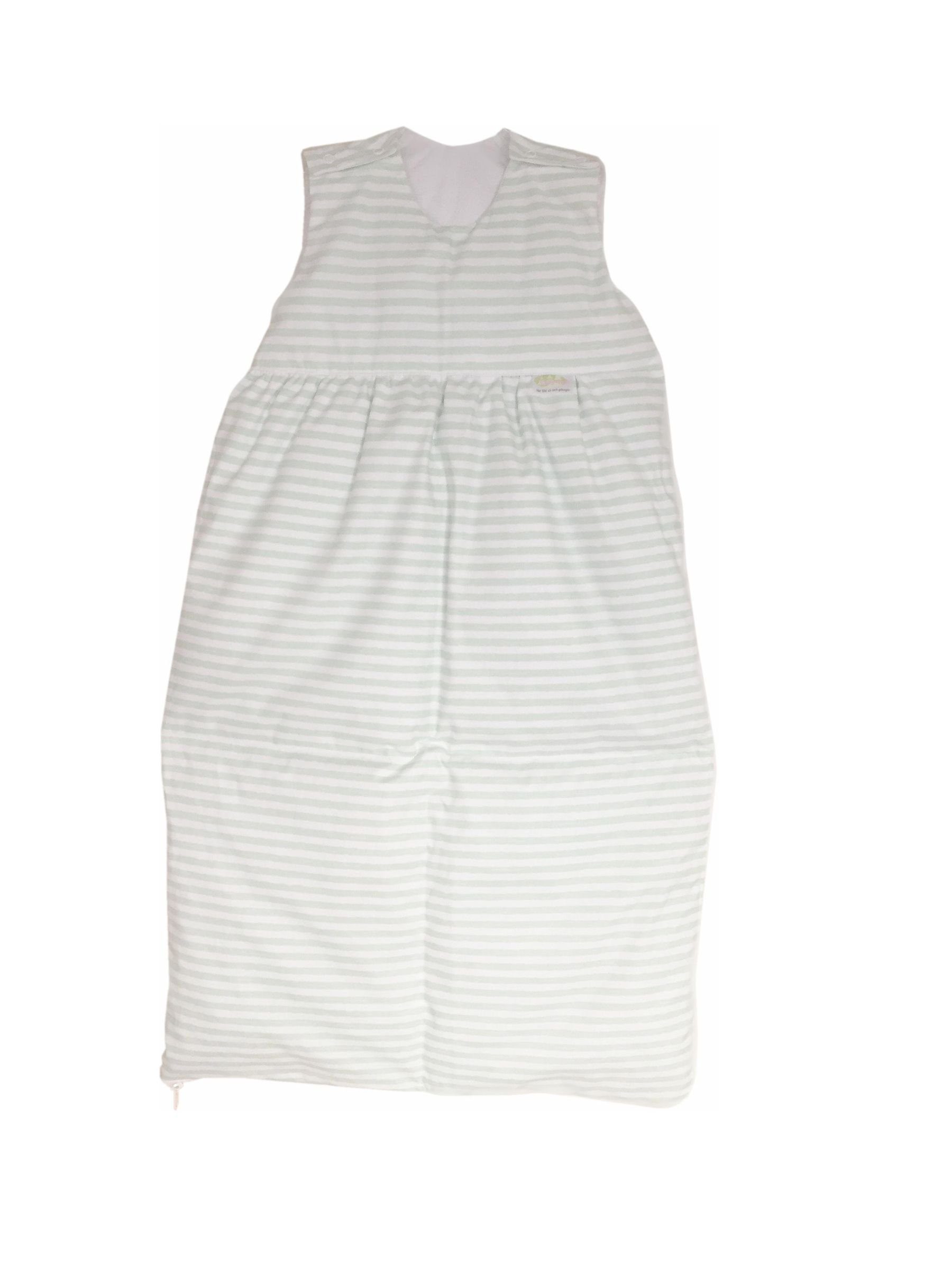 Odenwälder Babyschlafsack Odenwälder Baby Daunenschlafsack Exclusiv, Winterschlafsack Außensack 3,5 TOG ärmellos atmungsaktiv aus 100% Baumwolle bis 40 Grad waschbar