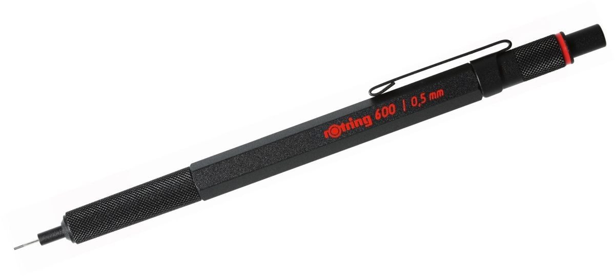 ROTRING Bleistift Feinminenbleistift 600 0,5mm HB schwarz