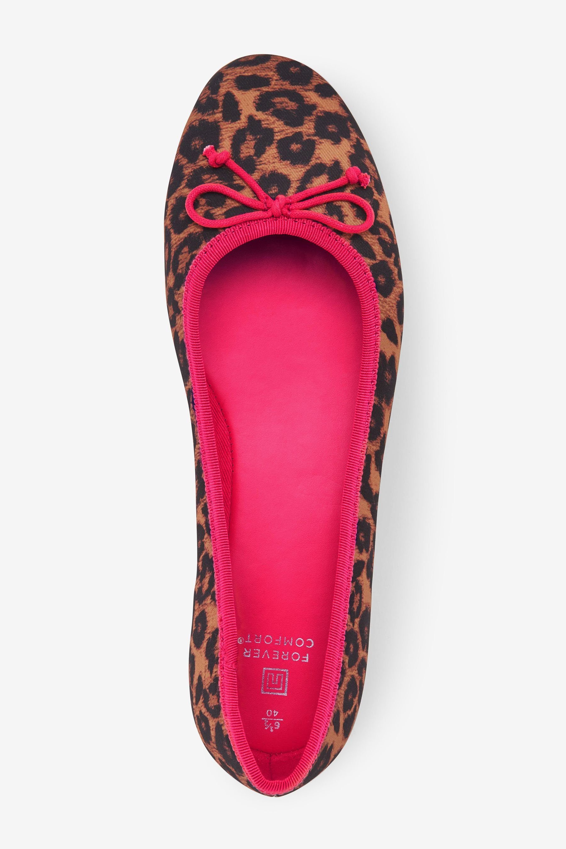 Ballerina Print Leopard Ballerinas (1-tlg) Forever Comfort® Next