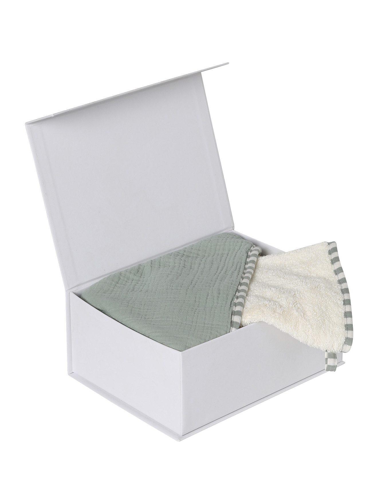 Envie de Fraise Kapuzenhandtuch, Geschenkset, Baby-Geschenk, 2-teilig