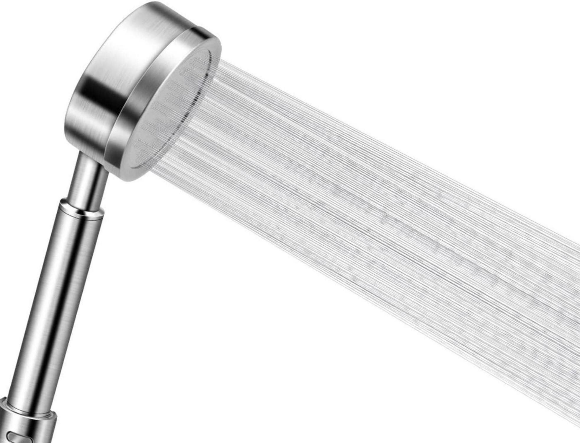 LuxusKollektion Handbrause Duschkopf Edelstahl Hochdruck Handbrause günstig online kaufen