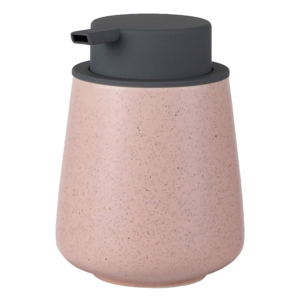 GelldG Seifenspender 400ml Seifenspender, Spülmittelspender, Soap Dispenser Keramik Rosa